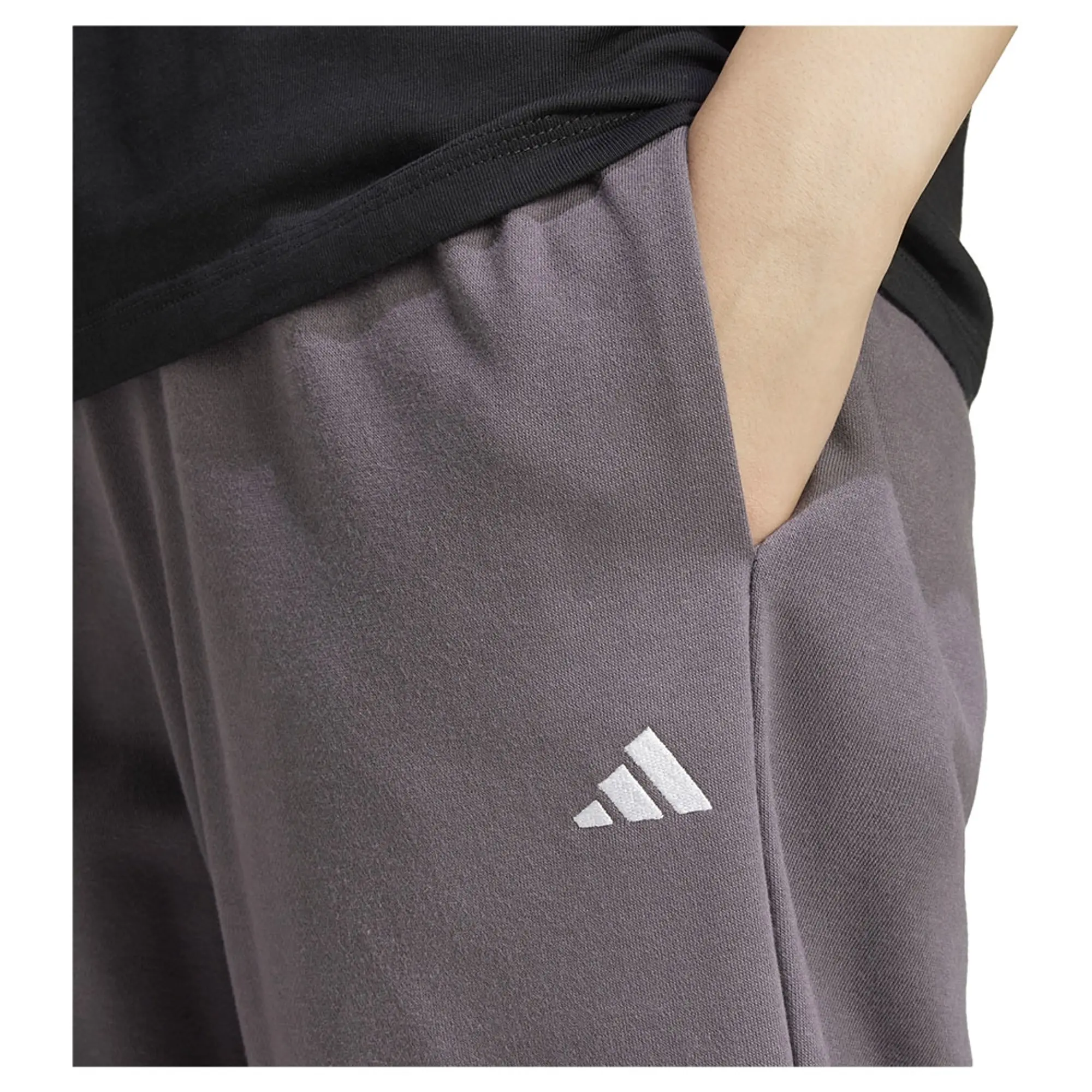 Adidas Essentials Small Logo French Terry Cuffed Joggers