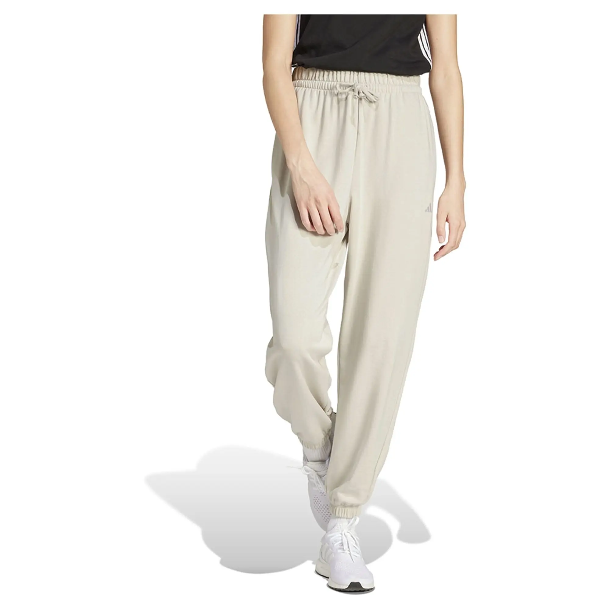 Adidas Essentials Small Logo French Terry Cuffed Joggers