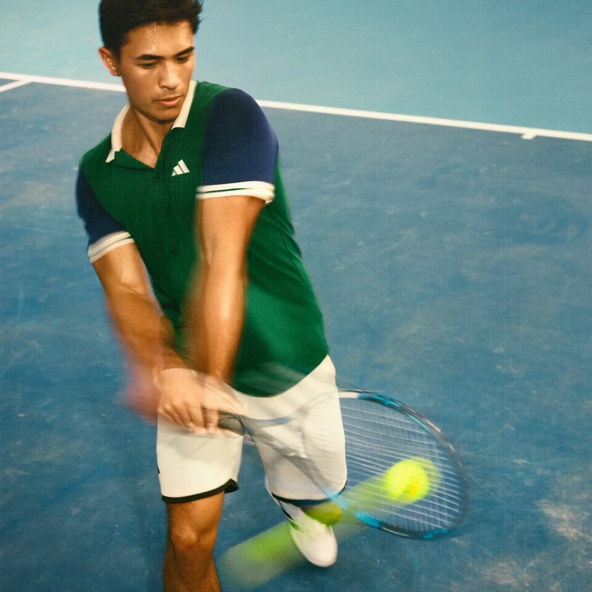 Adidas Performance Adidas Heritage Tennis Shorts In Chalk White