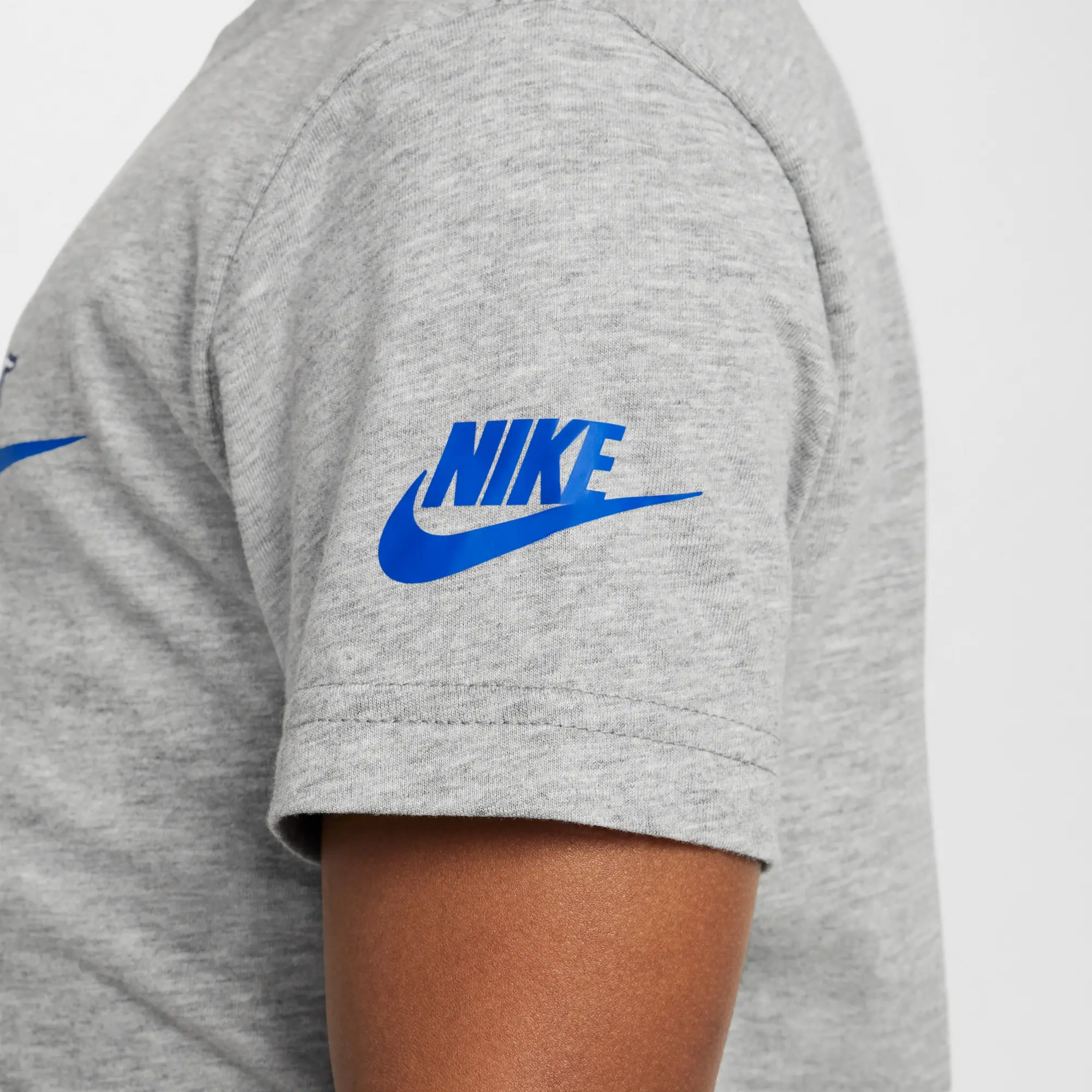 Nike Younger Kids' Air Boxy T-Shirt - Grey - Cotton