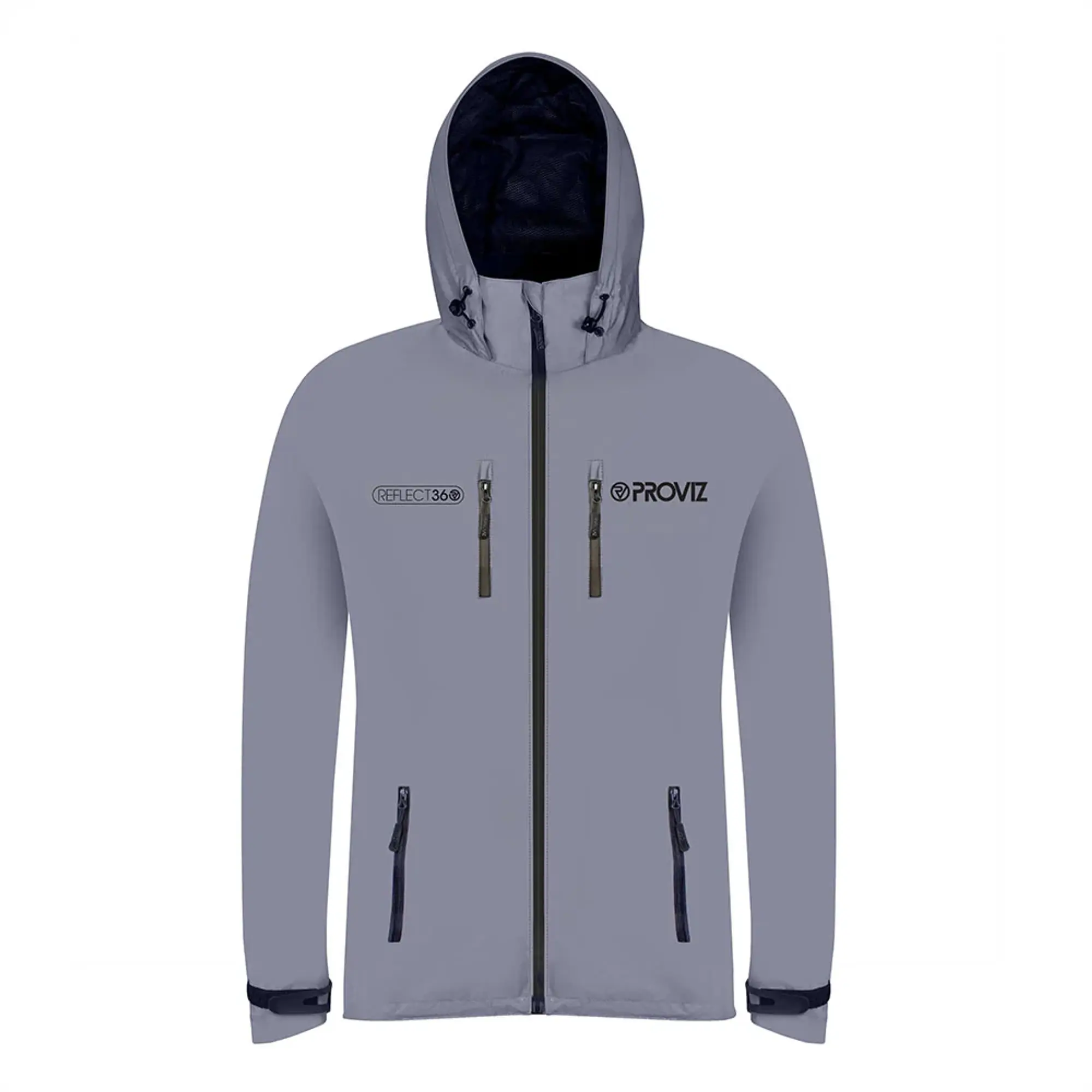 Proviz Men's Reflective Waterproof Hooded Jacket