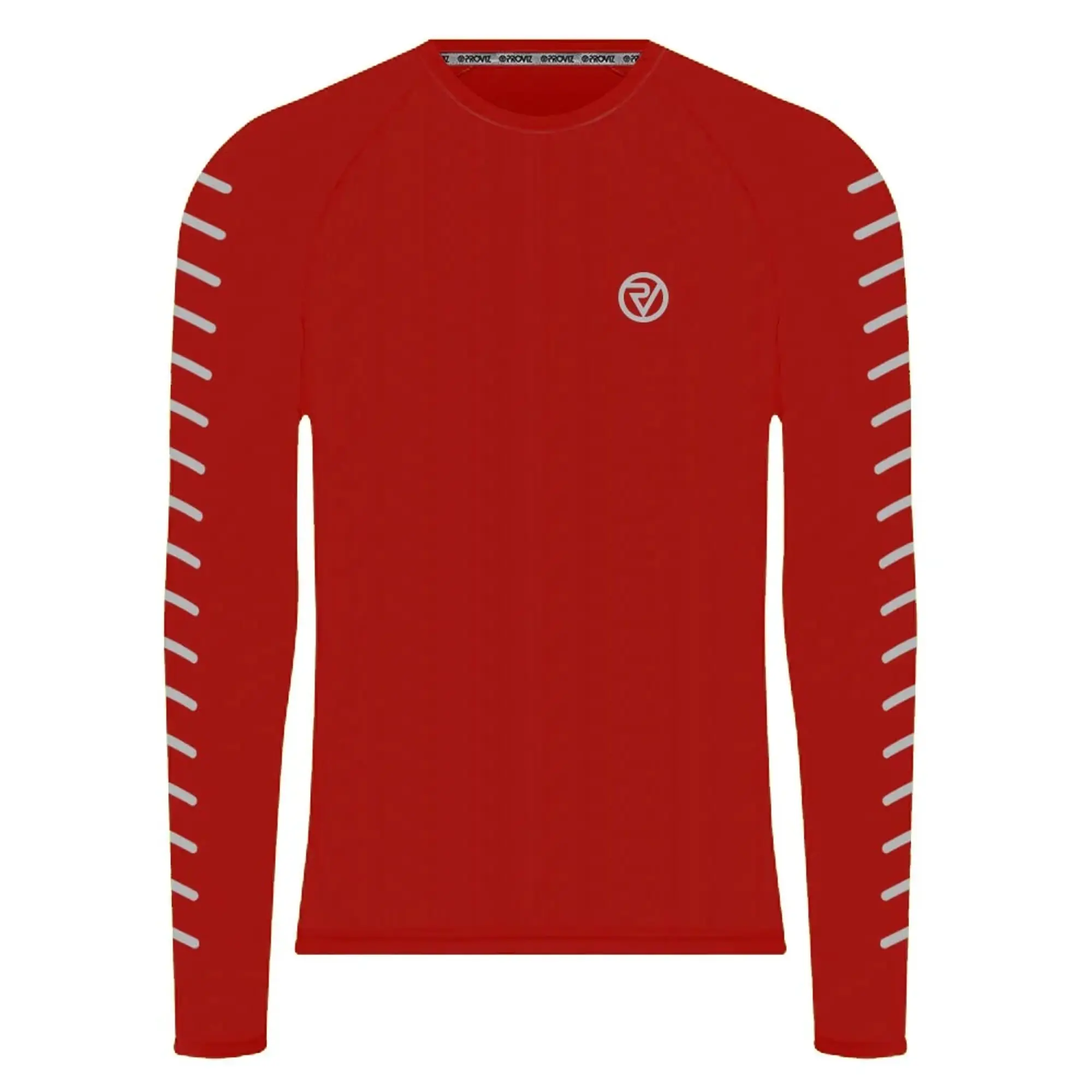 Proviz Men's Long Sleeve Reflective Striped Top