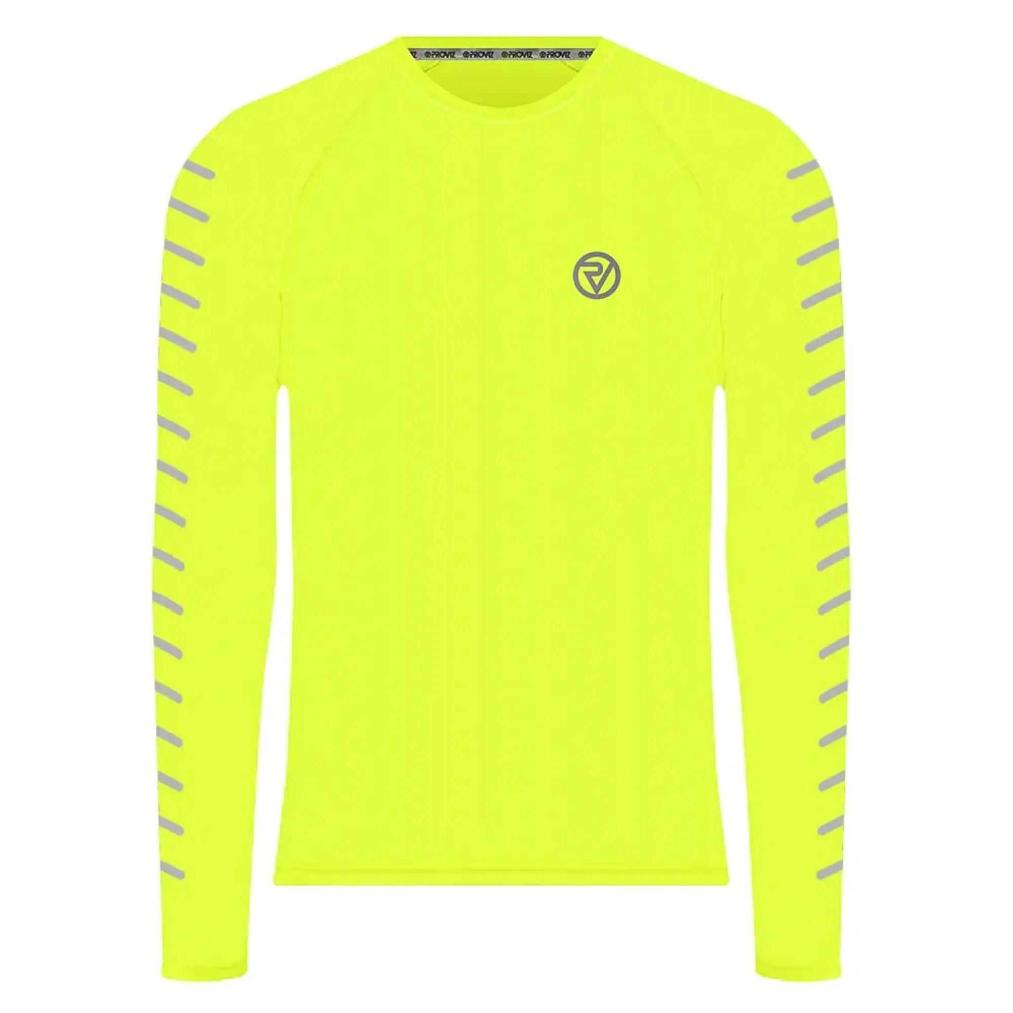 Proviz Men's Long Sleeve Reflective Striped Top