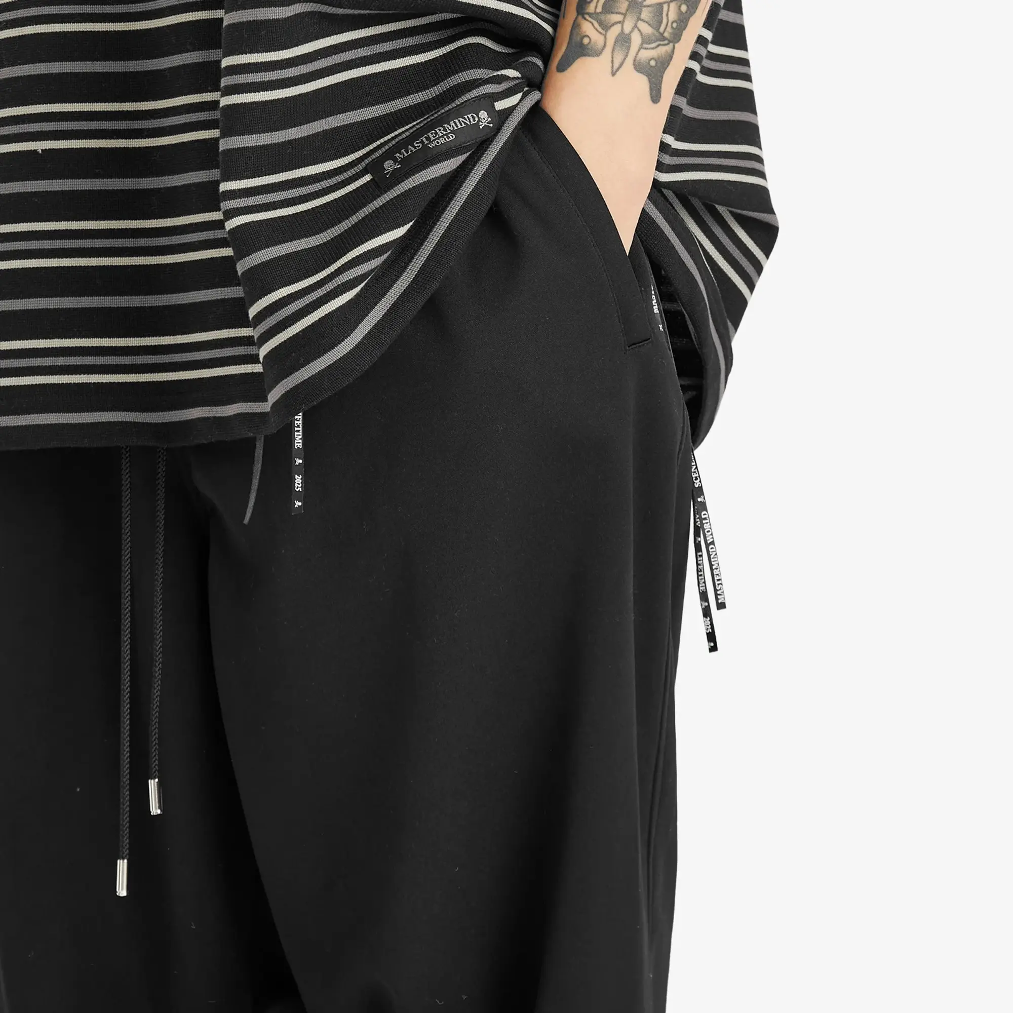 MASTERMIND WORLD Men's Jersey Jogger Pants Black