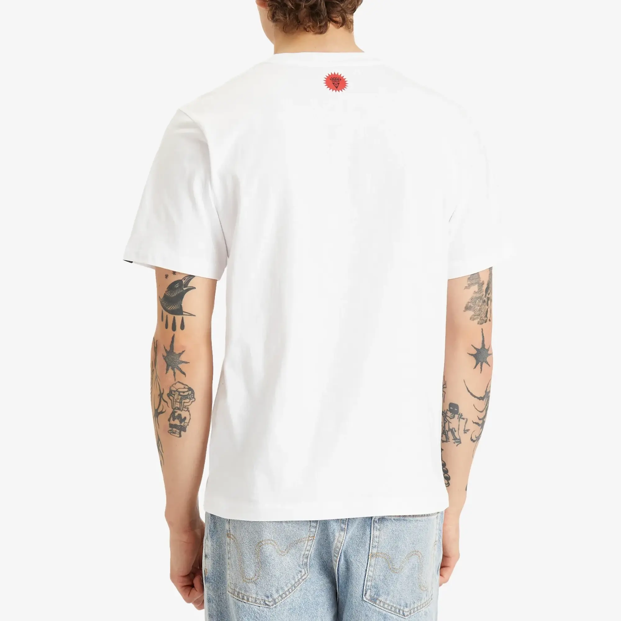 ICECREAM Block Logo T-Shirt, White
