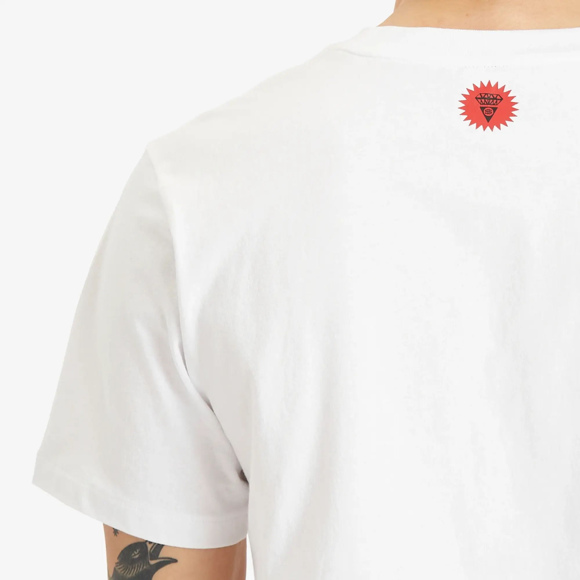 ICECREAM Block Logo T-Shirt, White