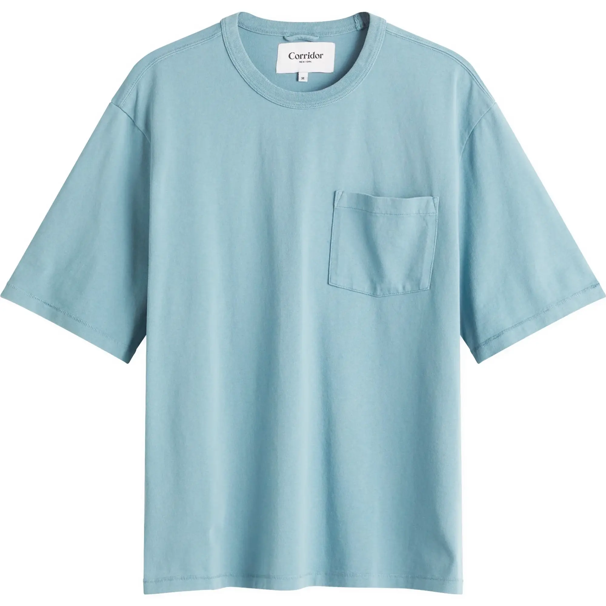 Corridor Men's Garment Dye T-Shirt Aegean Blue