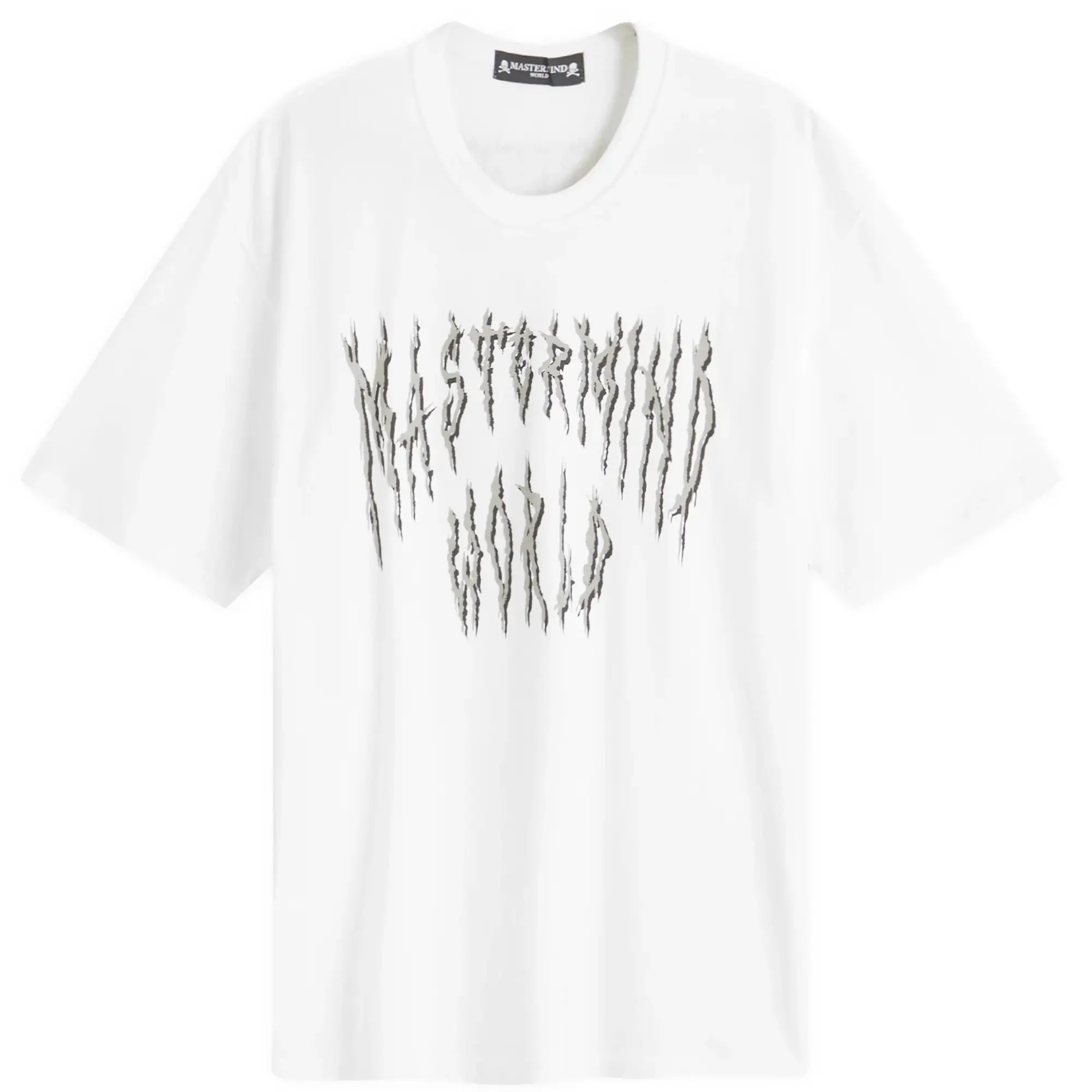MASTERMIND WORLD Men's Death Metal T-Shirt White