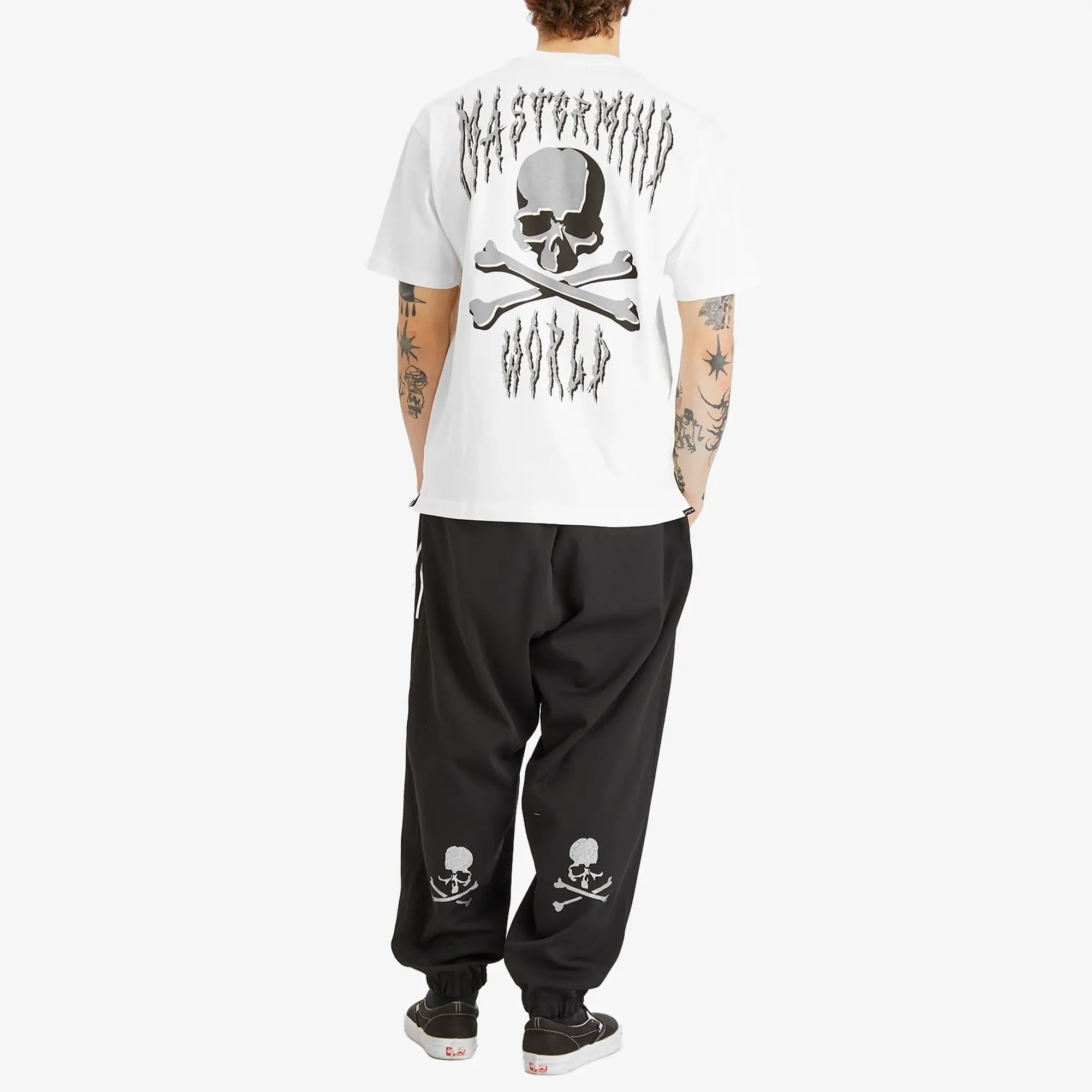 MASTERMIND WORLD Men's Death Metal T-Shirt White