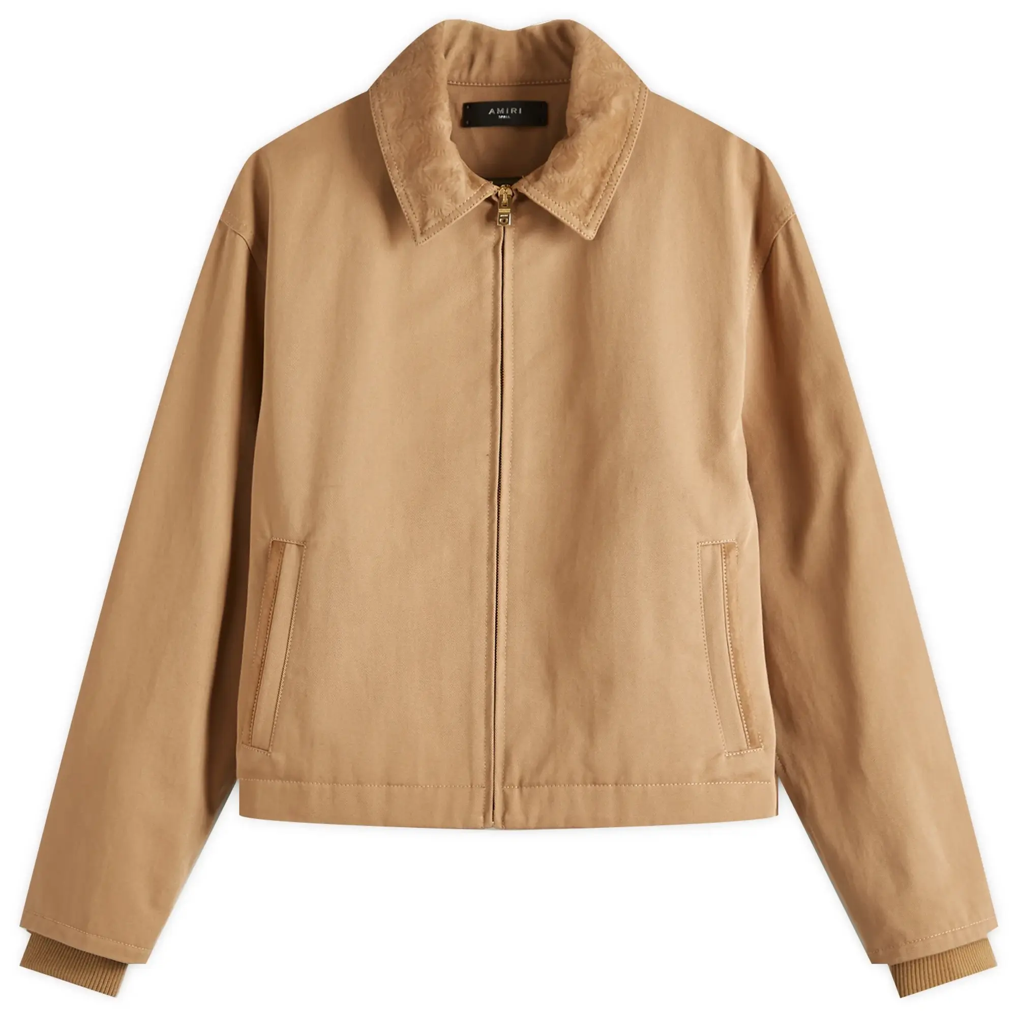 AMIRI Women's Quad Work Jacket Camel