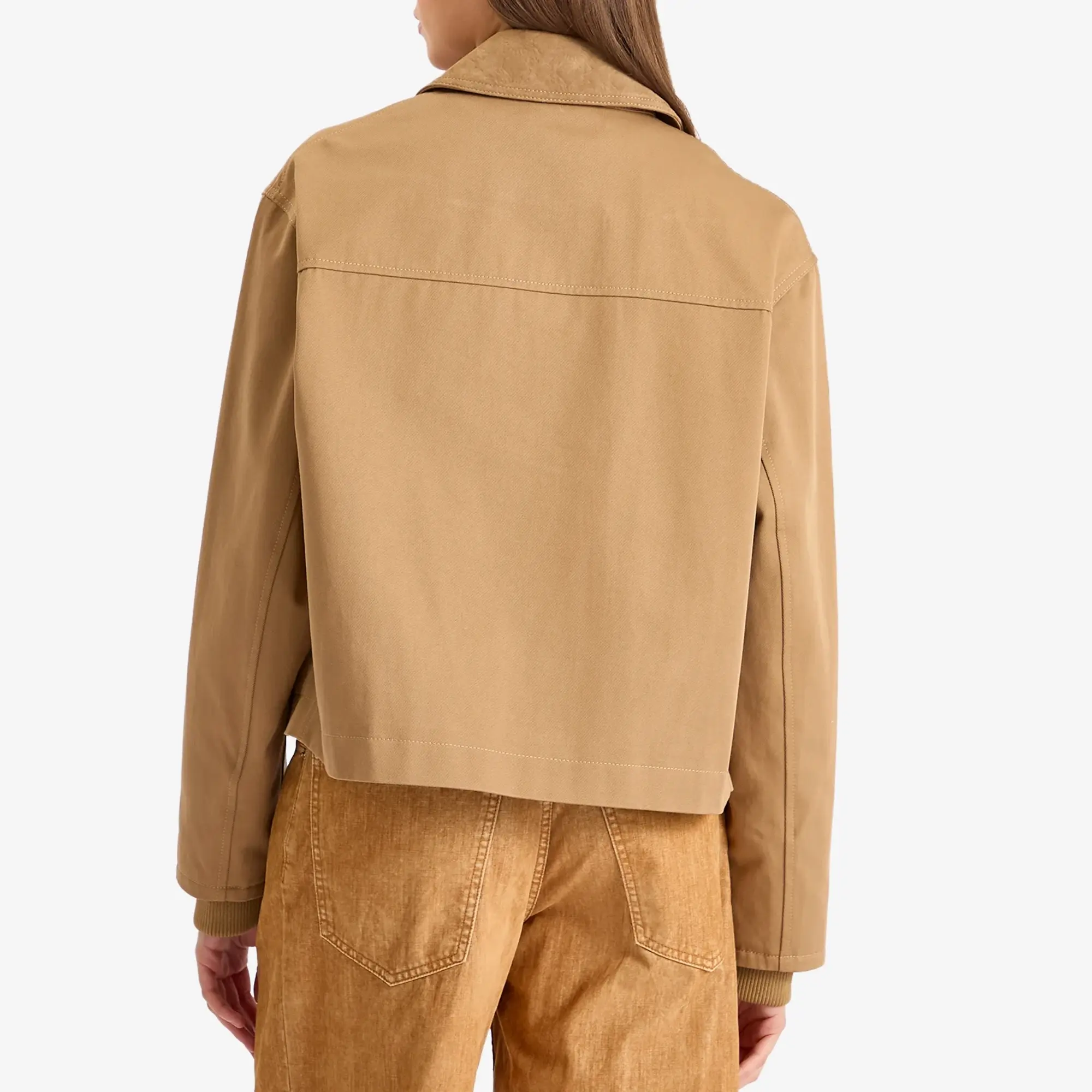 AMIRI Women's Quad Work Jacket Camel