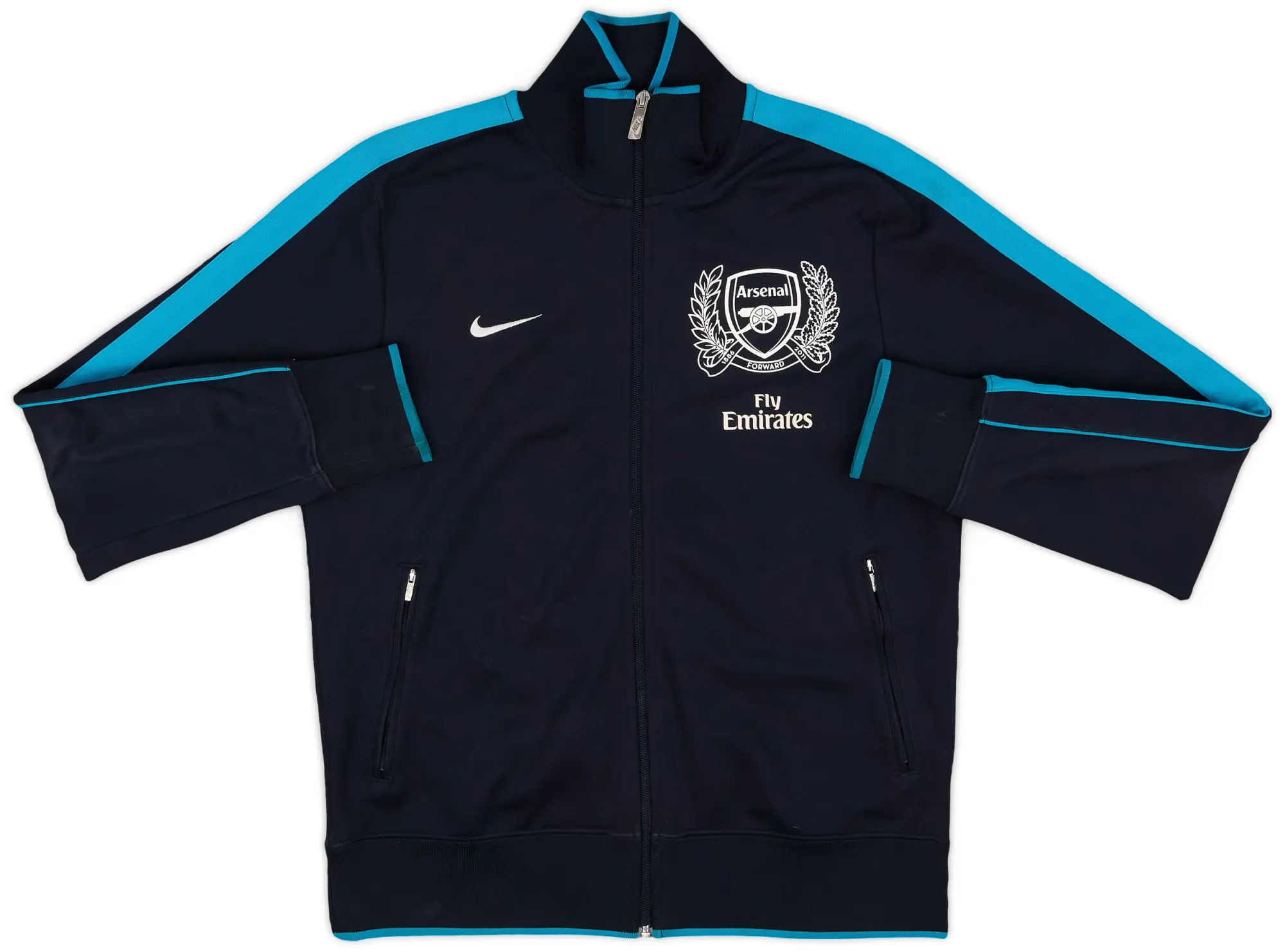 2011-12 Arsenal Nike Track Jacket - 8/10 - (M)