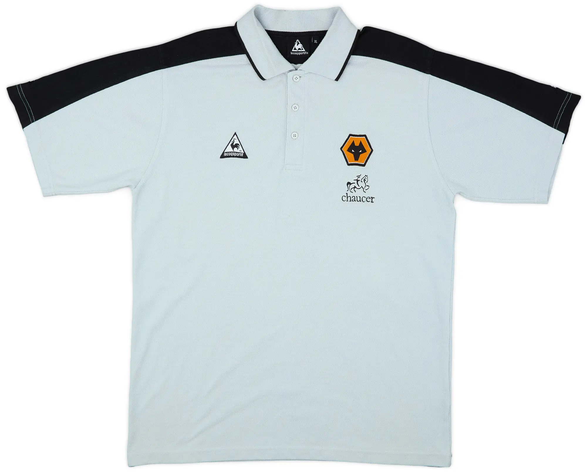 2009-10 Wolves Le Coq Sportif Polo Shirt - 9/10 - (XL)