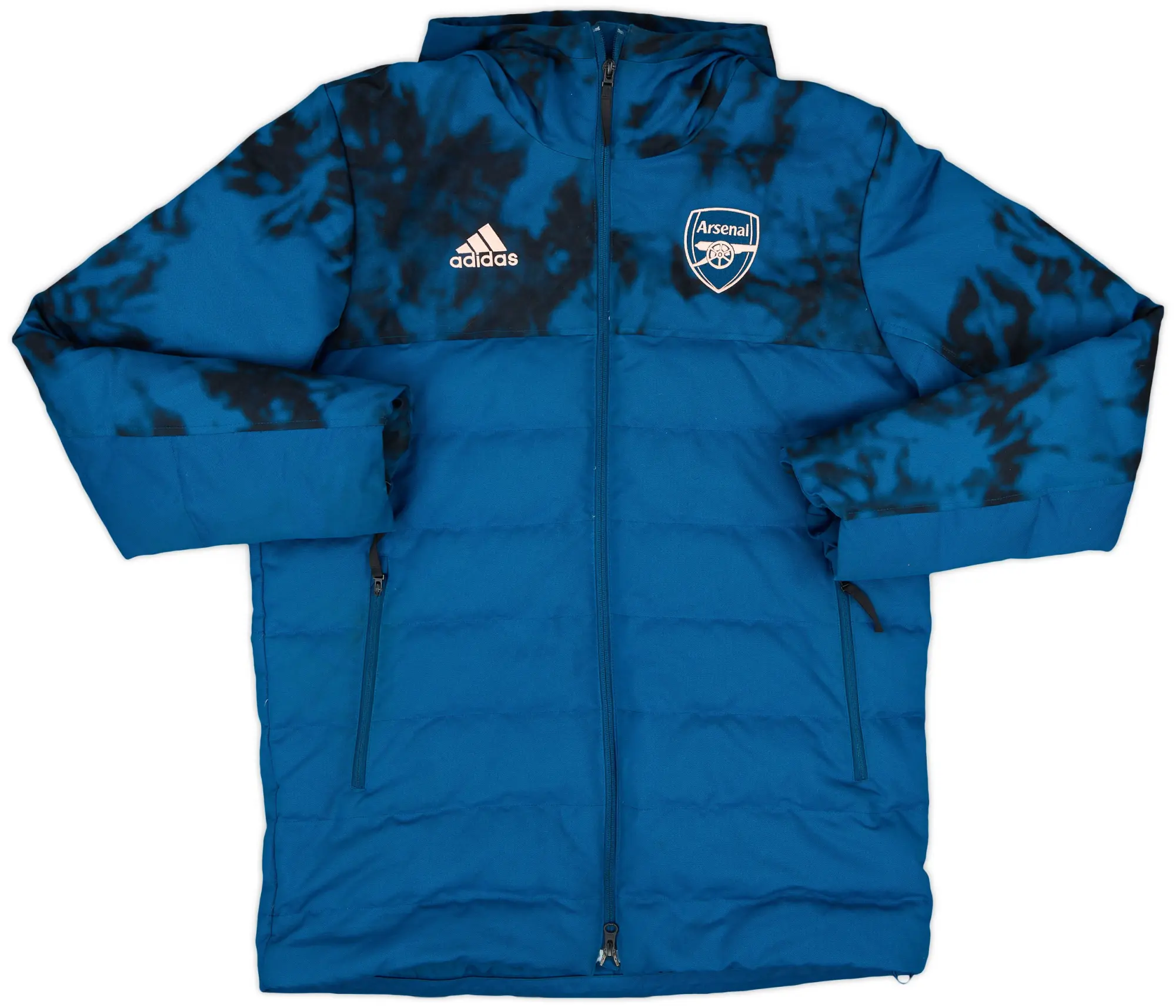 2020-21 Arsenal adidas Padded Bench Coat - 9/10 - (M)