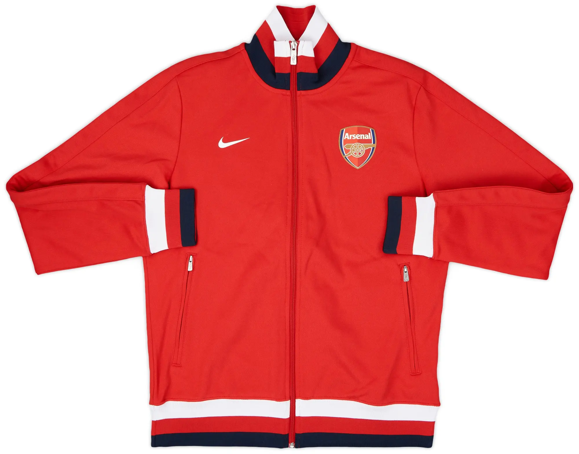 2012-13 Arsenal Nike N98 Track Jacket - 8/10 - (M)