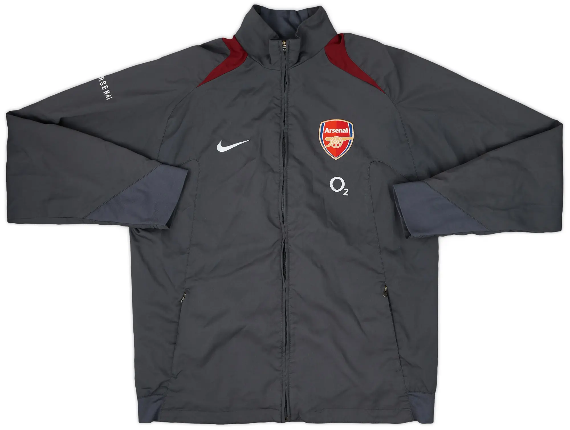 2005-06 Arsenal Nike Track Jacket - 9/10 - (L)