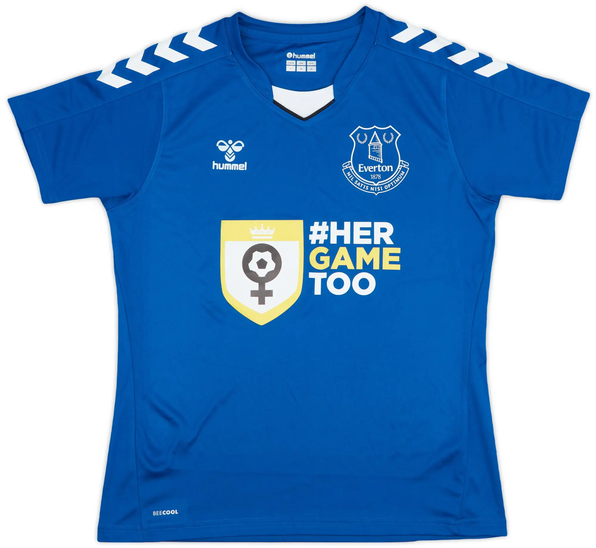 2021-22 Everton Hummel Training Shirt - 8/10 - (S)
