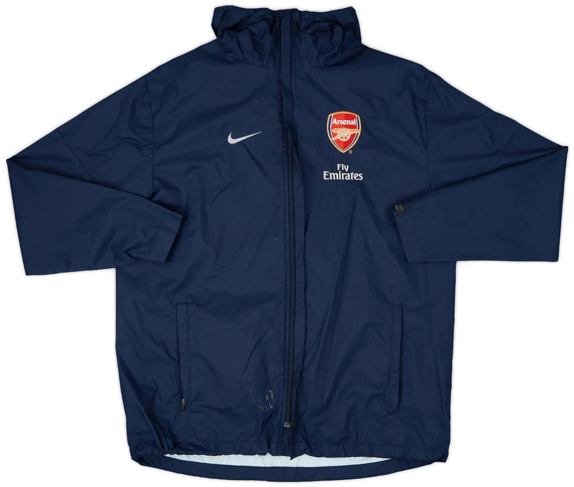 2009-10 Arsenal Nike Hooded Rain Jacket - 7/10 - (L)
