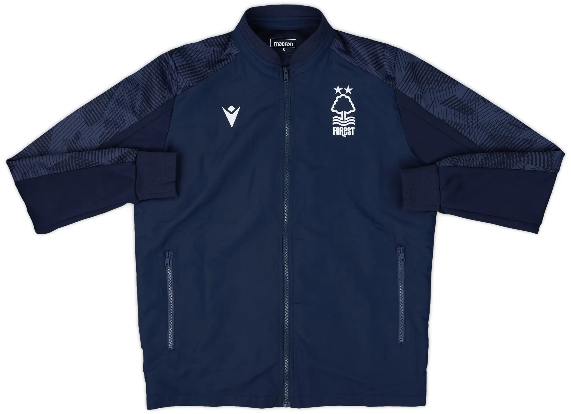 2022-23 Nottingham Forest Macron Track Jacket - 9/10 - (S)