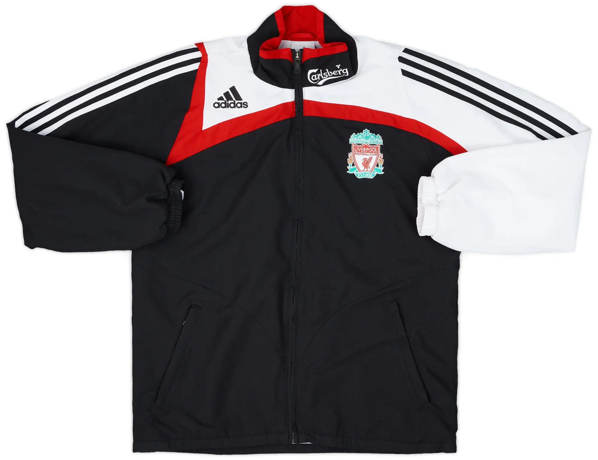 2007-09 Liverpool adidas Track Jacket - 8/10 - (M)
