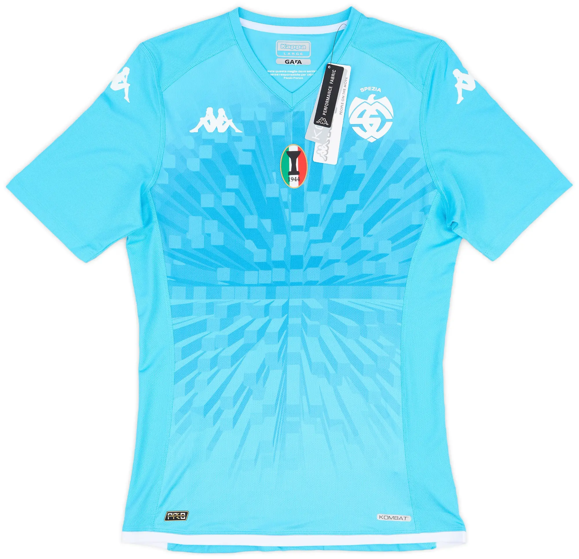 Kappa 2023-24 Spezia Authentic GK Home Shirt (XL)