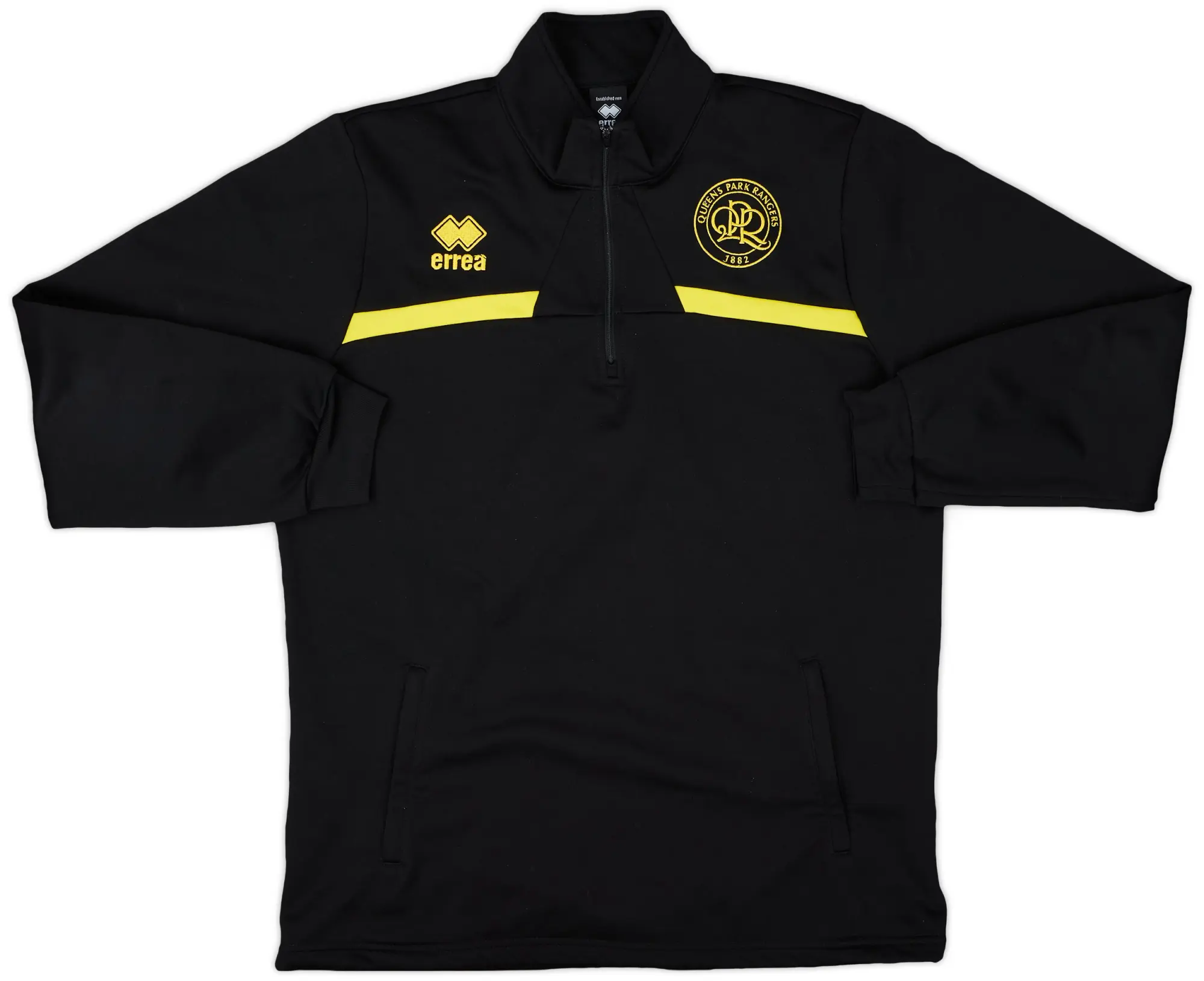 2022-23 Queens Park Rangers Errea 1/4 Zip Fleece Top - 9/10 - (L)