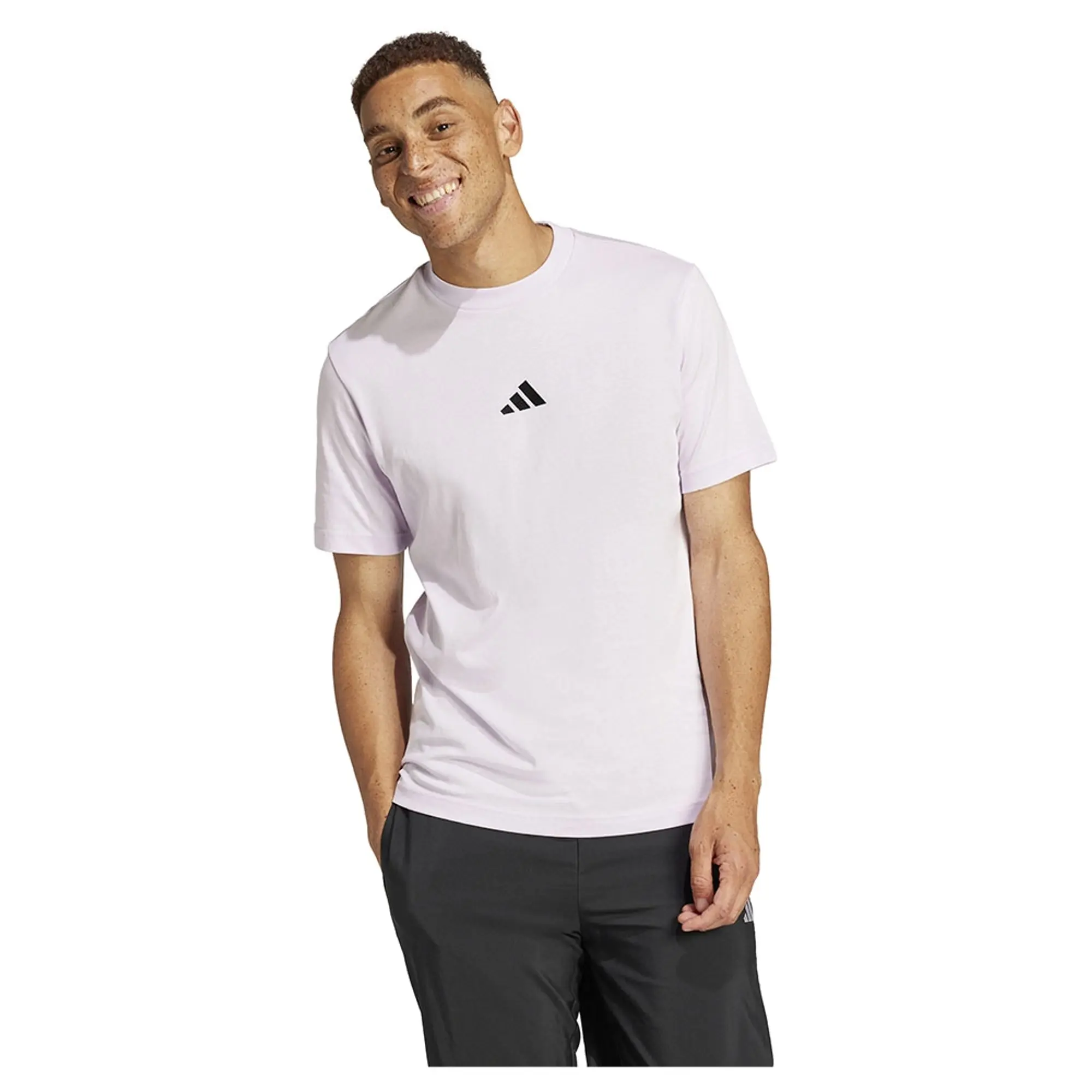 Adidas Essentials Small Logo Single Jersey Short Sleeve T-shirt