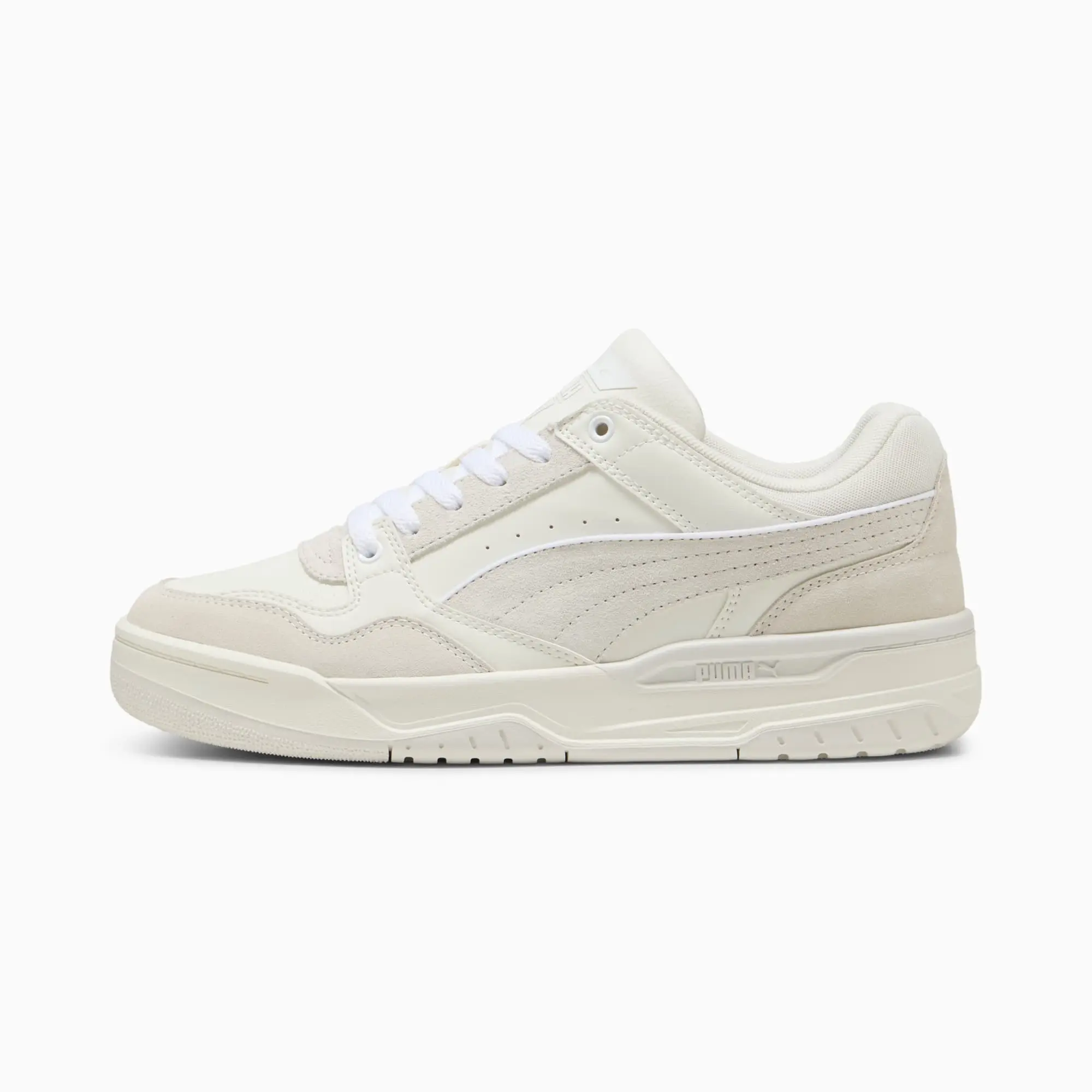 PUMA Rebound Retro Sneakers Unisex, Warm White/Vapor Grey/White