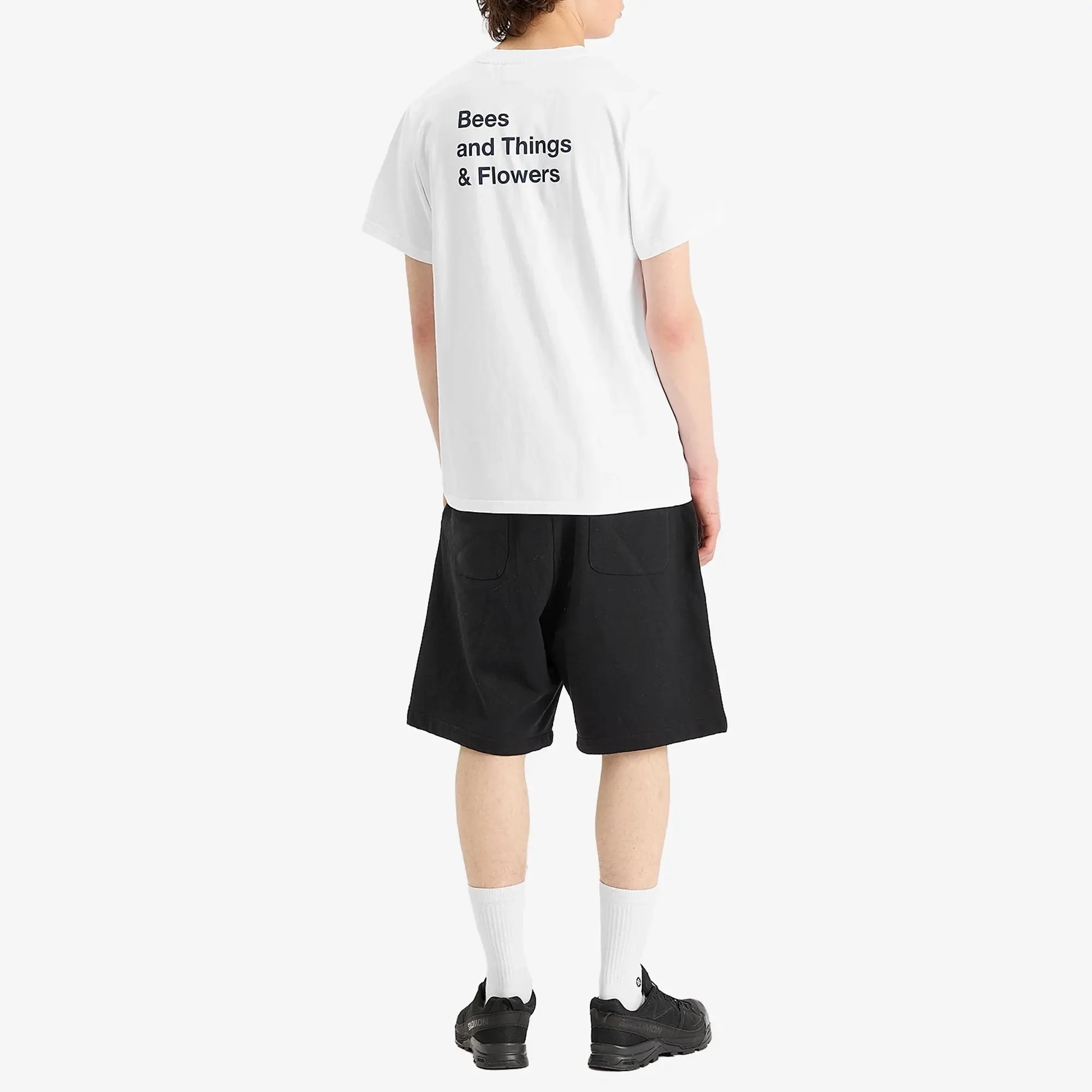 Foret Men's Farm T-Shirt White/Navy