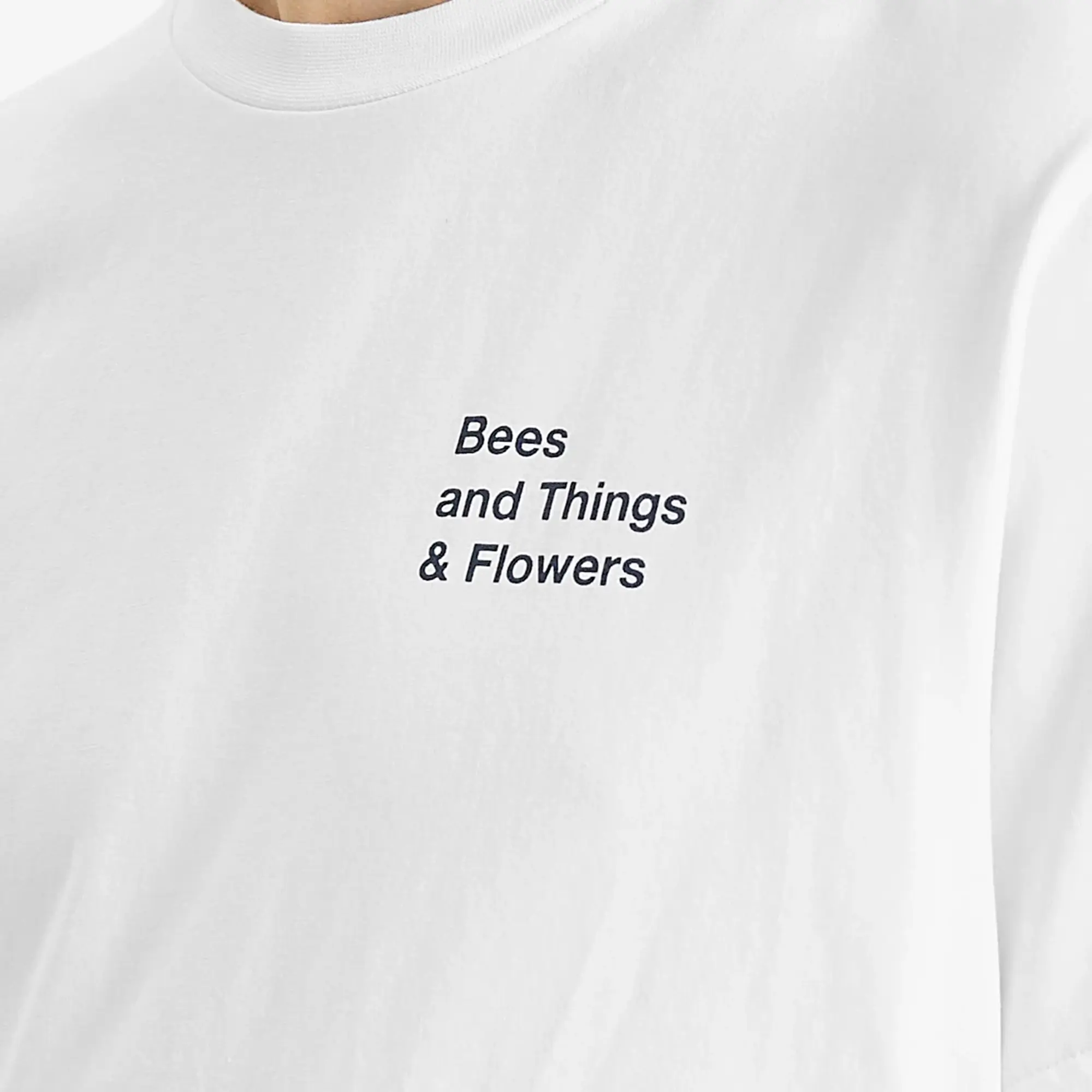 Foret Men's Farm T-Shirt White/Navy