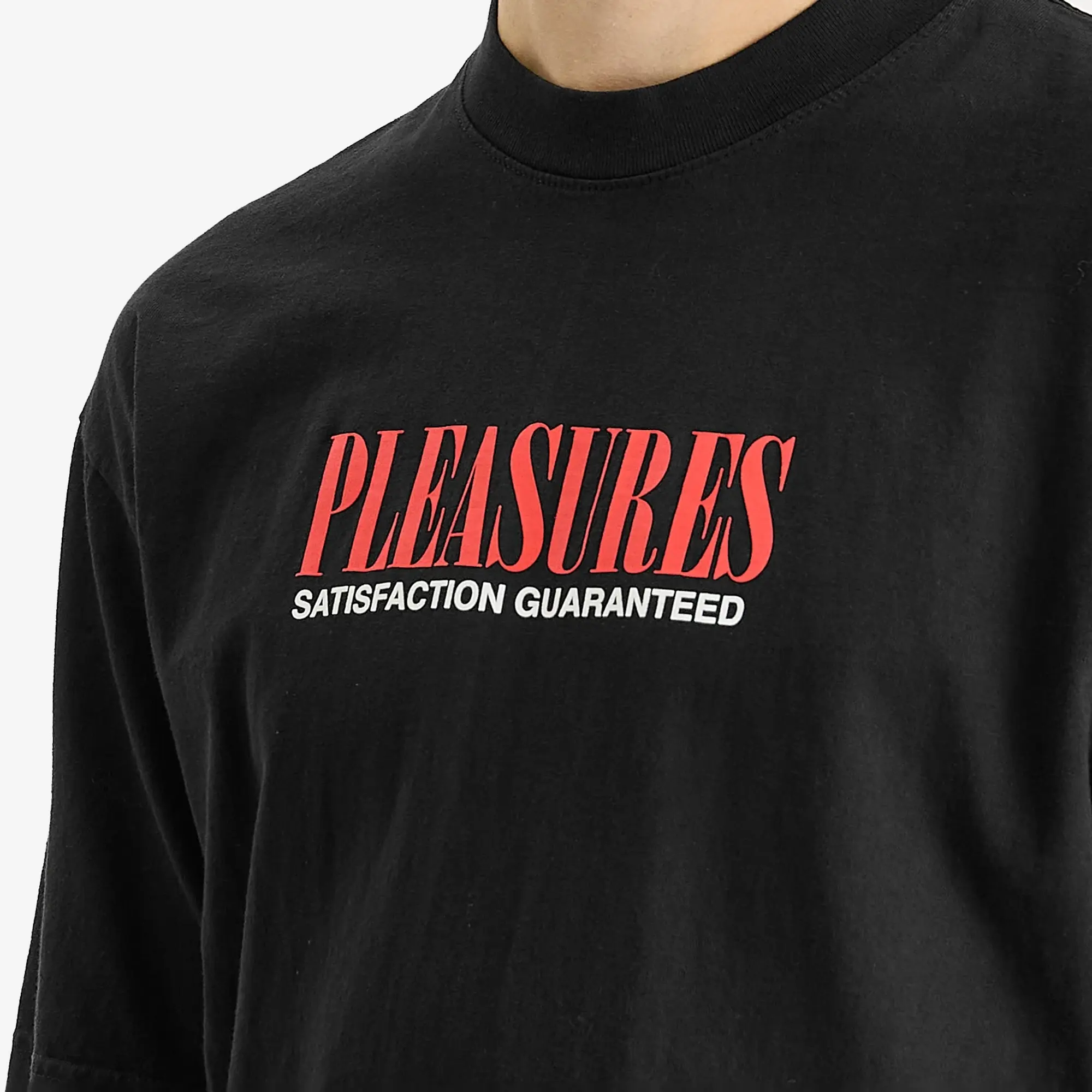 Pleasures Men's Satisfaction T-Shirt Black