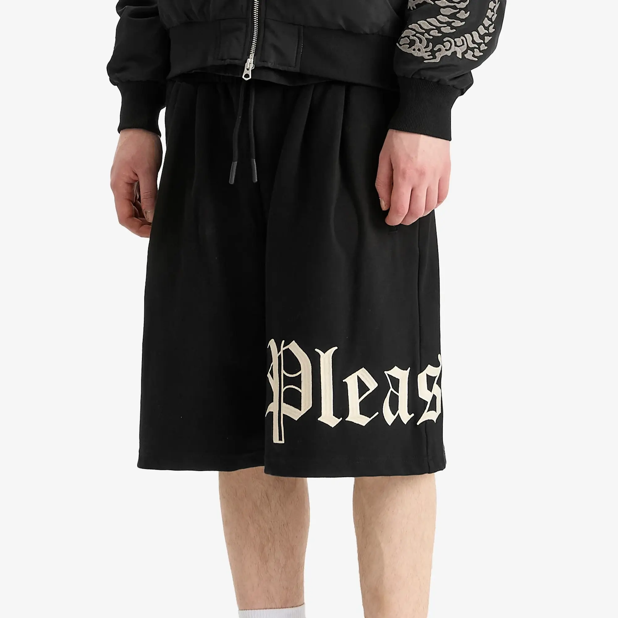 Pleasures Men's OE Wide Shorts Black