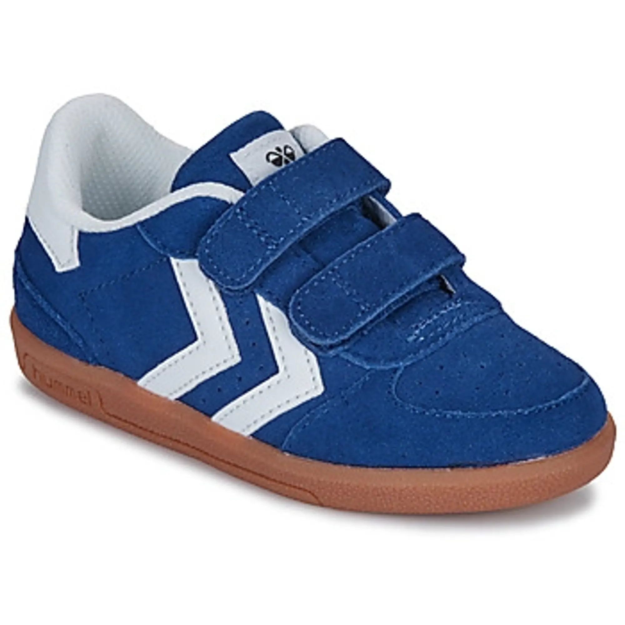 hummel  VICTORY SUEDE II INFANT  boys's Children's Shoes (Trainers) in Blue