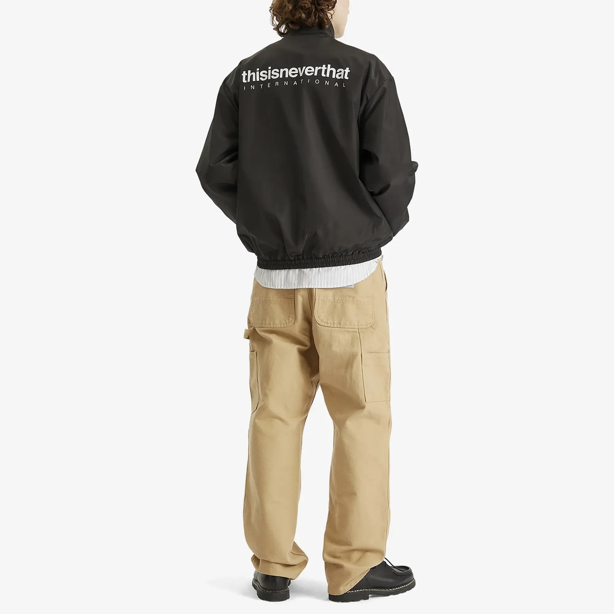 thisisneverthat Men's Intl. Team Jacket Black