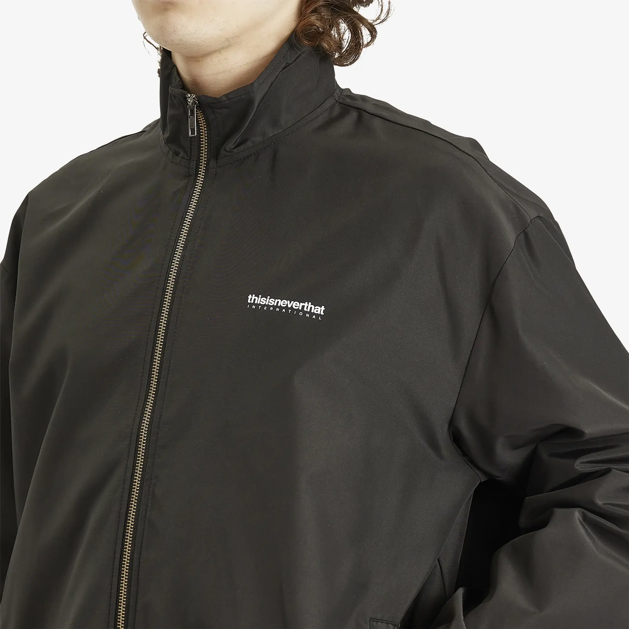 thisisneverthat Men's Intl. Team Jacket Black