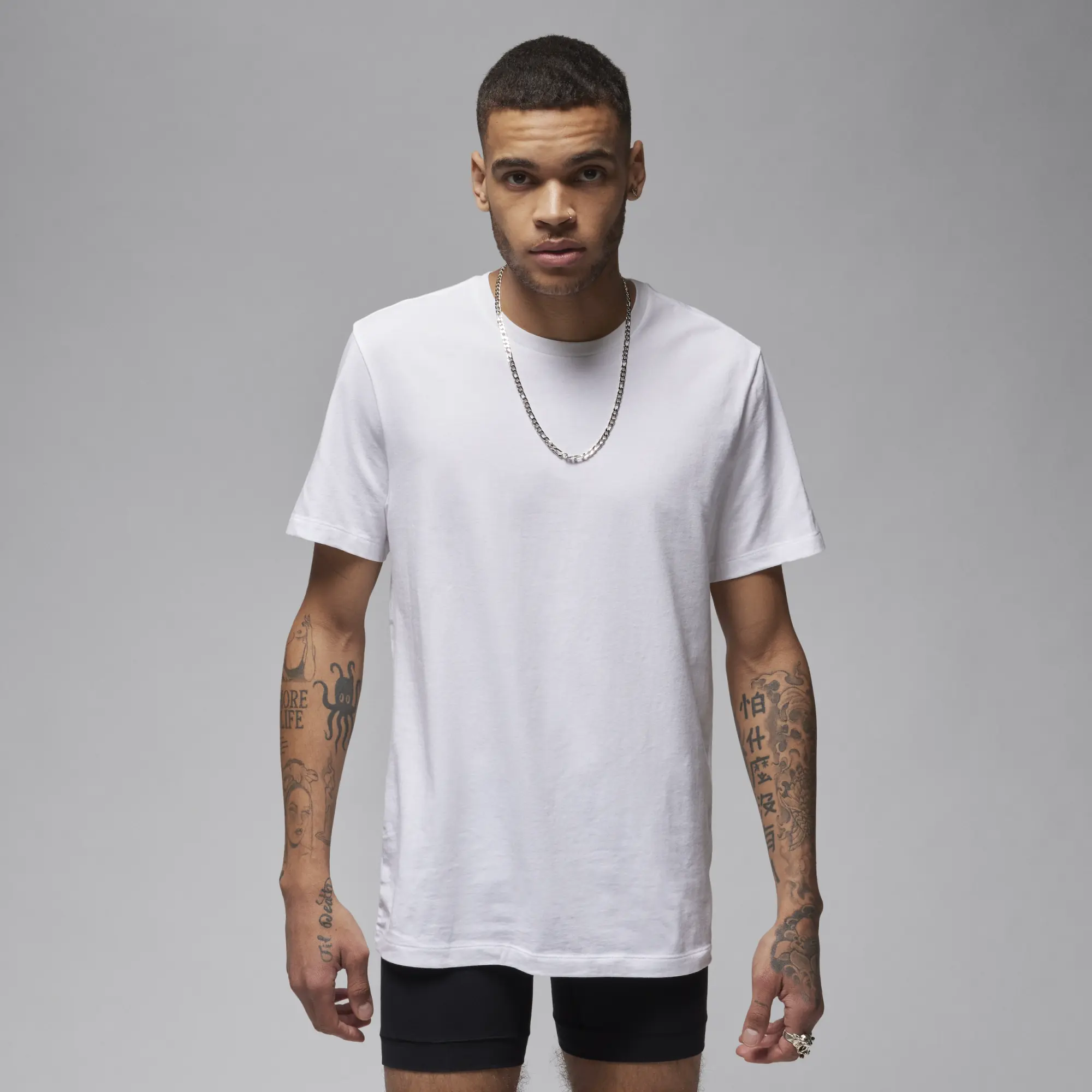 Nike Jordan Men's Flight Base T-Shirts (2-Pack) - White