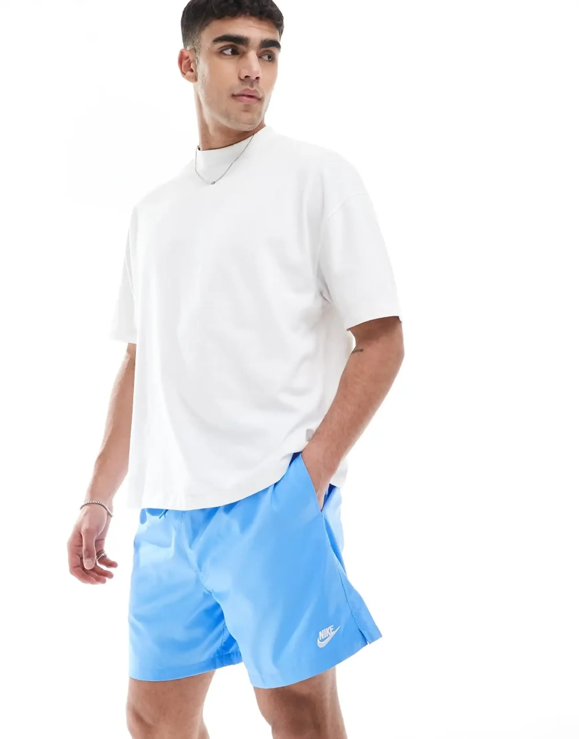 Nike Club Short In Blue