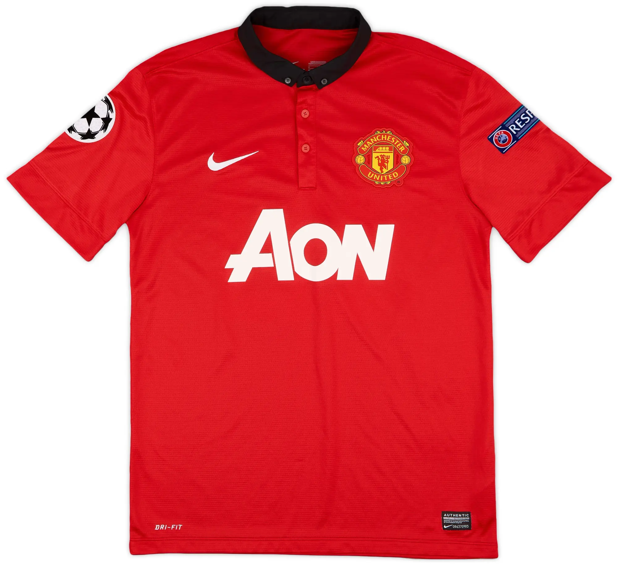 Nike 2013-14 Manchester United Home Shirt Rooney #10 - 9/10 - (M)