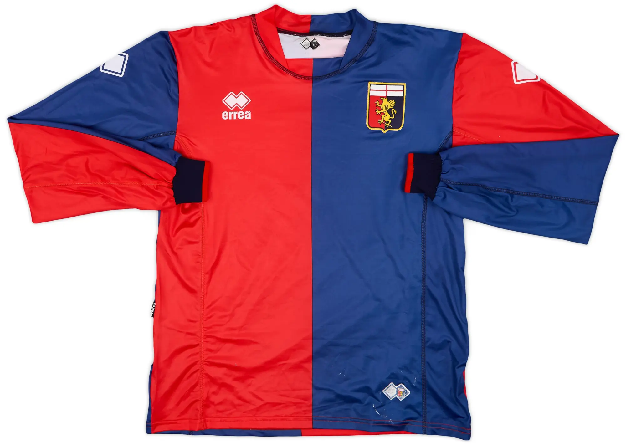Puma 2007-08 Genoa Home L/S Shirt - 6/10 - (XL)
