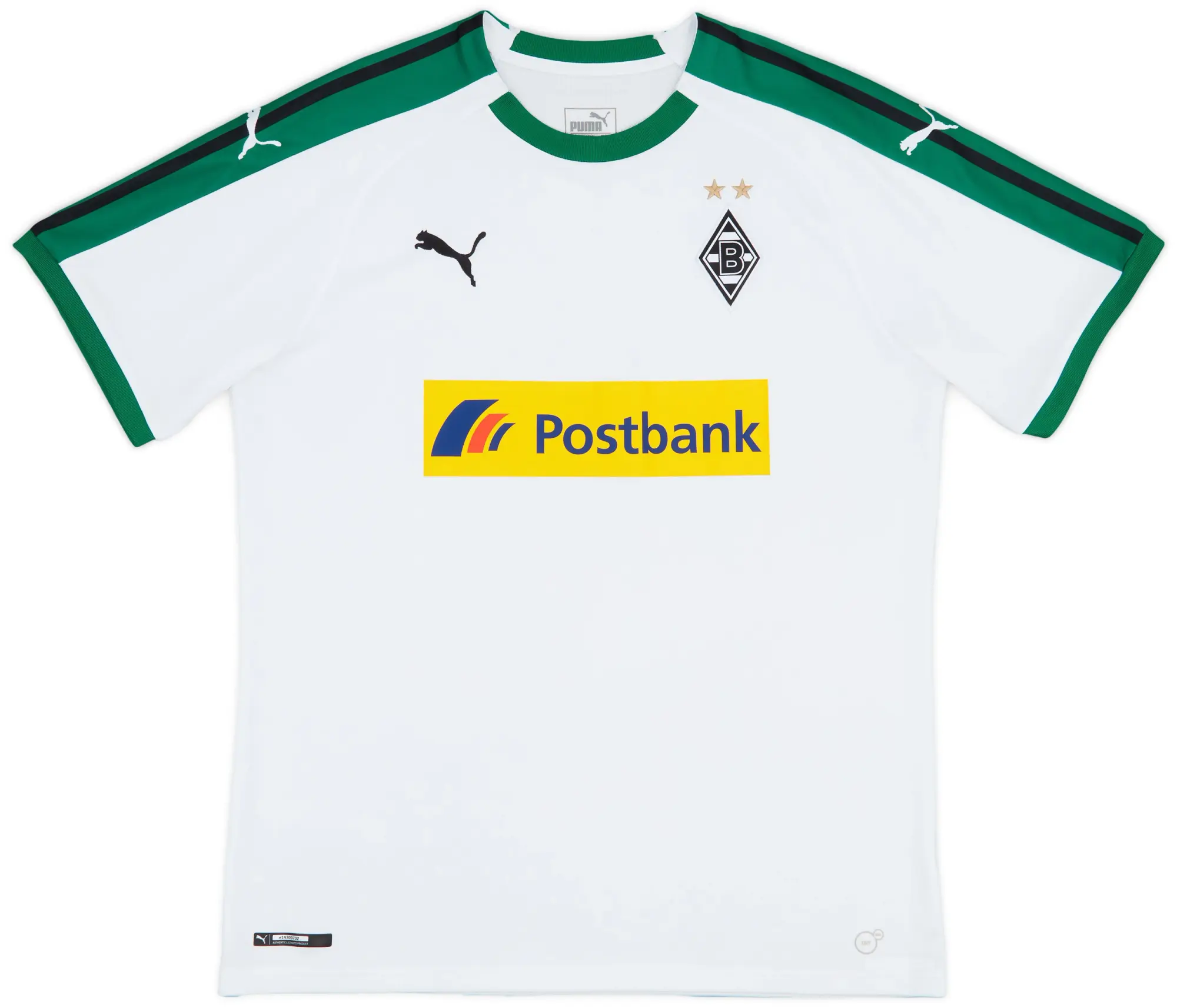 Puma 2018-19 Borussia Monchengladbach Home Shirt - 9/10 - (L)