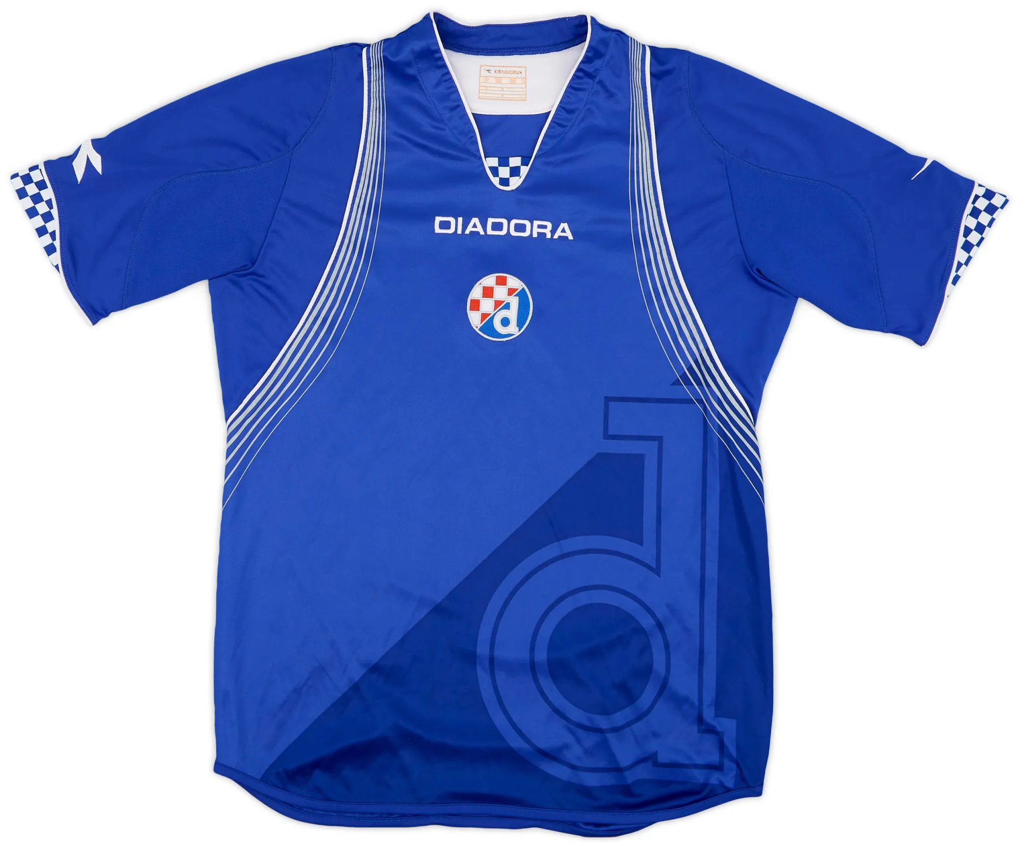 Diadora Dinamo Zagreb Mens SS Home European Shirt 2007/08
