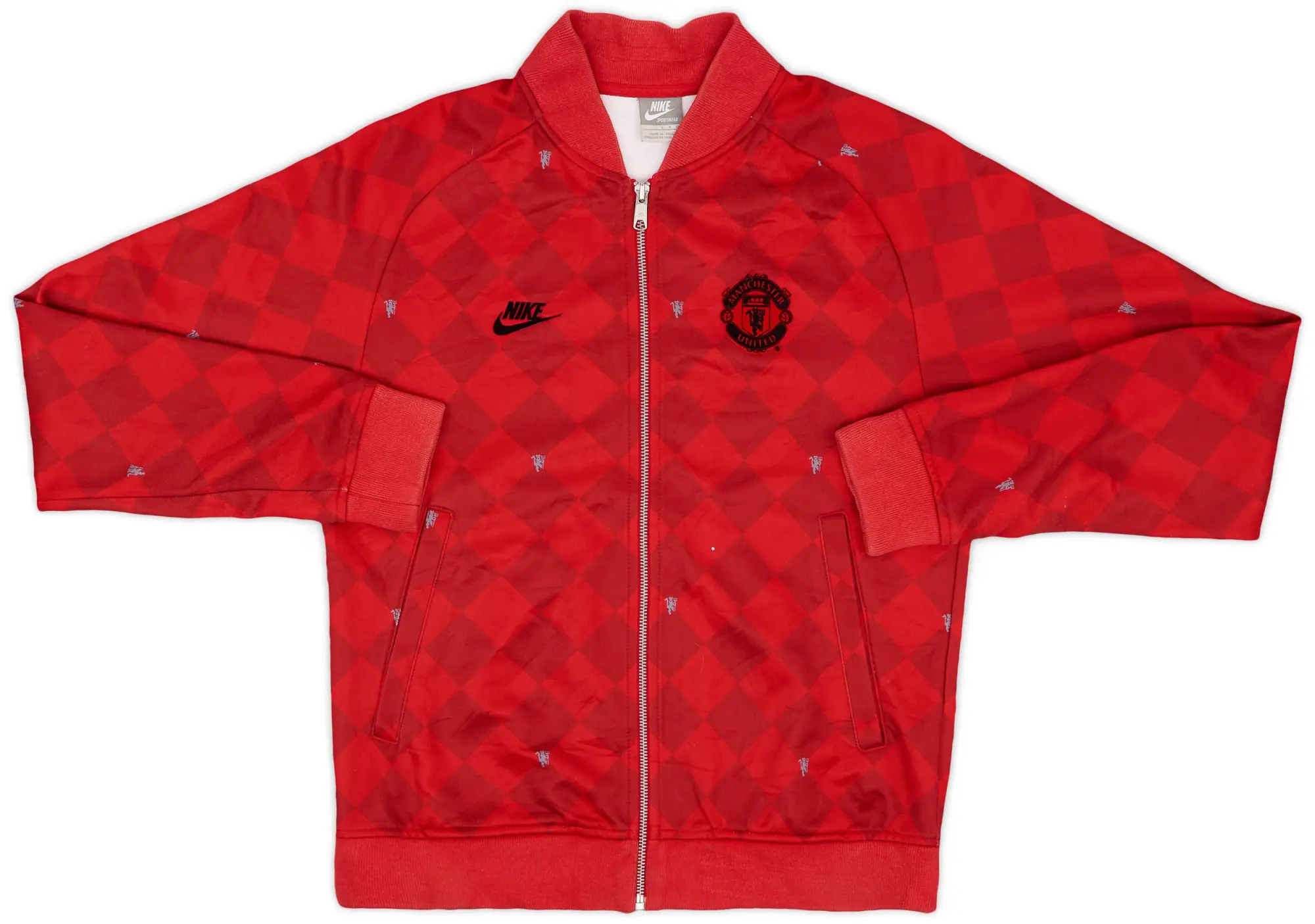 2009-10 Manchester United Nike Track Jacket - 6/10 - (S)