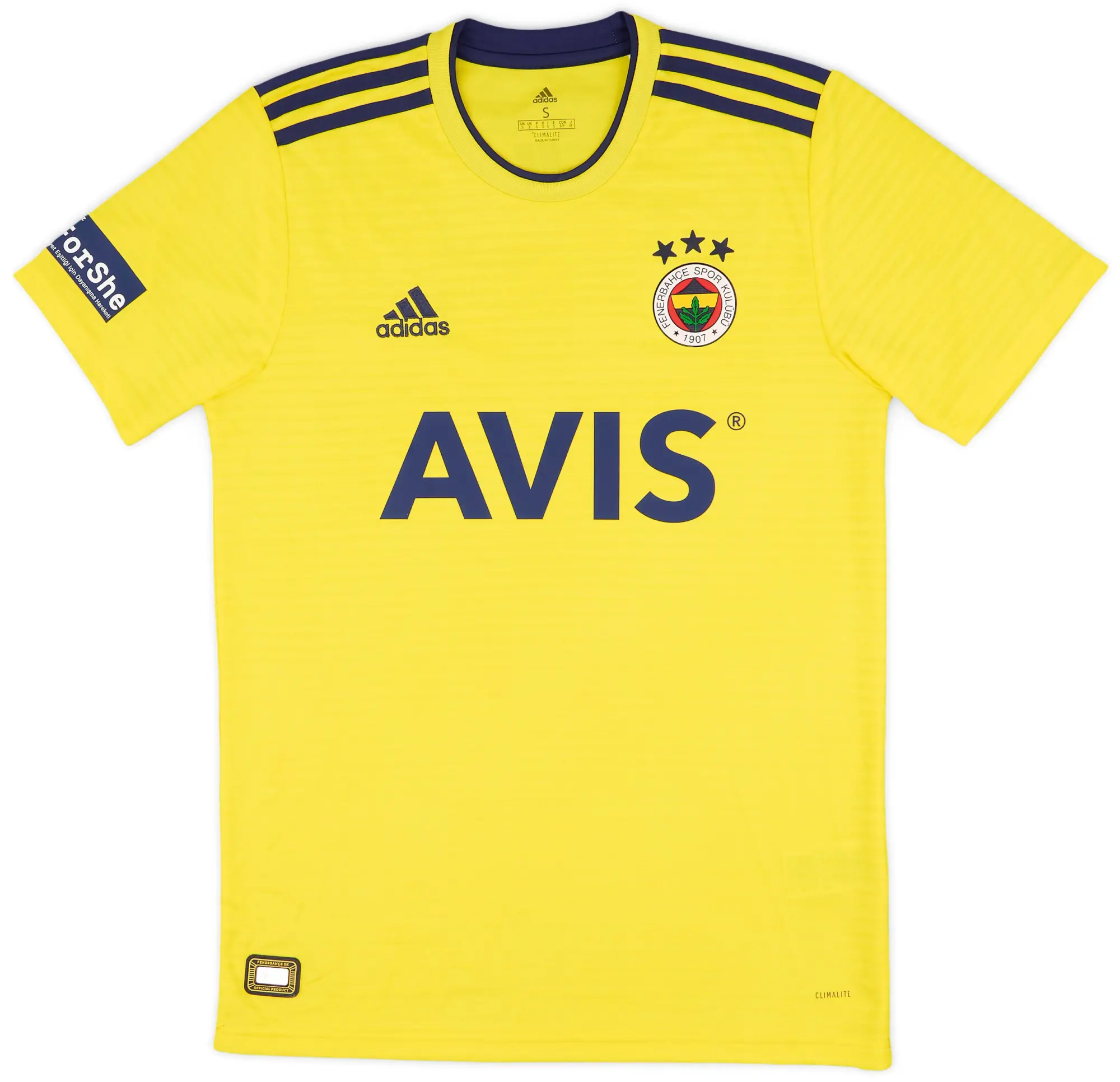 adidas 2019-20 Fenerbahce Home Shirt - 8/10 - (S)