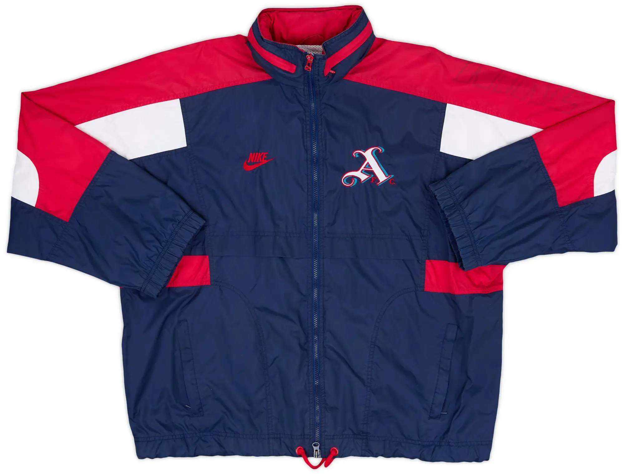 1994-95 Arsenal Nike Hooded Rain Jacket - 5/10 - (L)