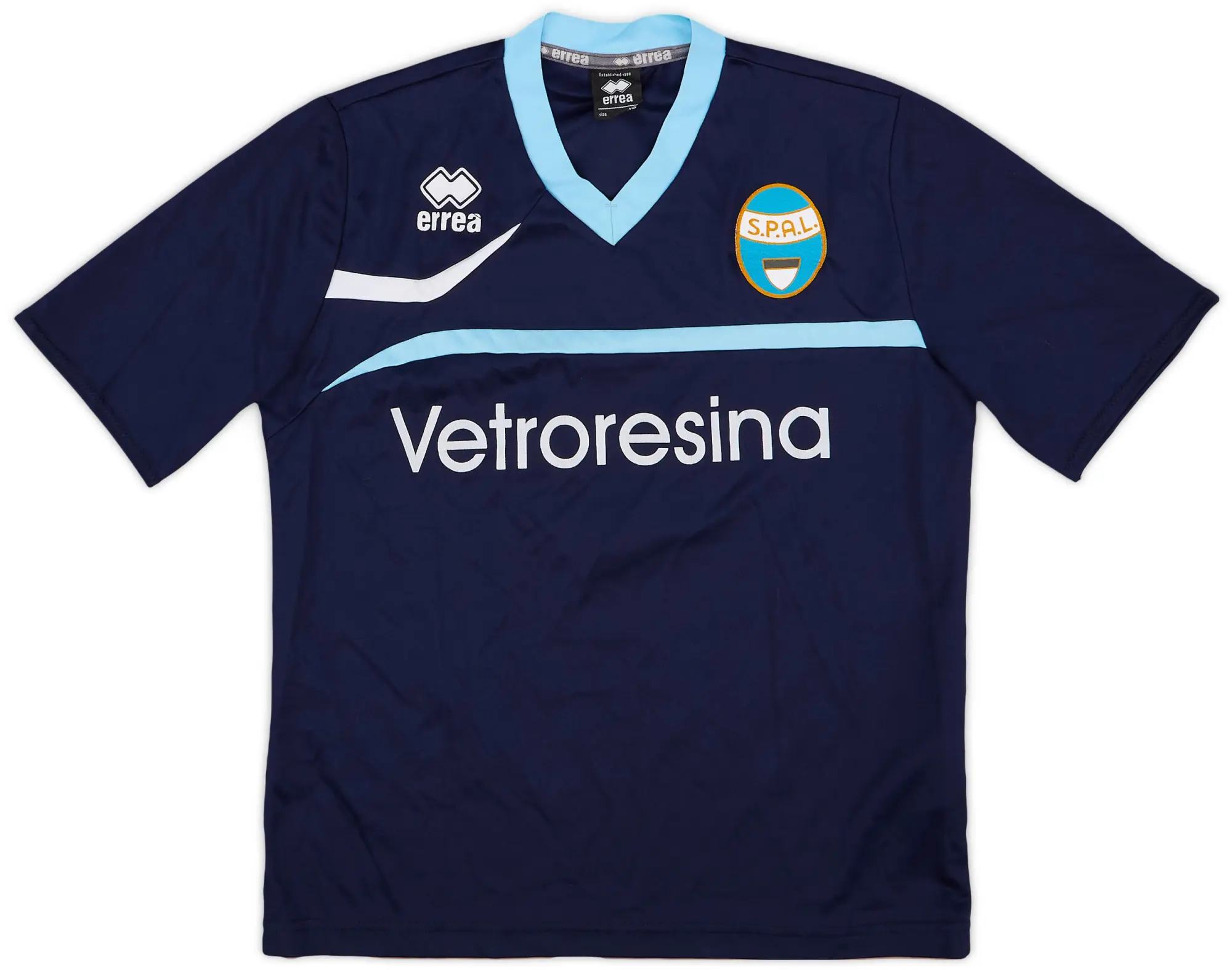 Errea 2013-14 SPAL Third Shirt #6 - 6/10 - (XS)