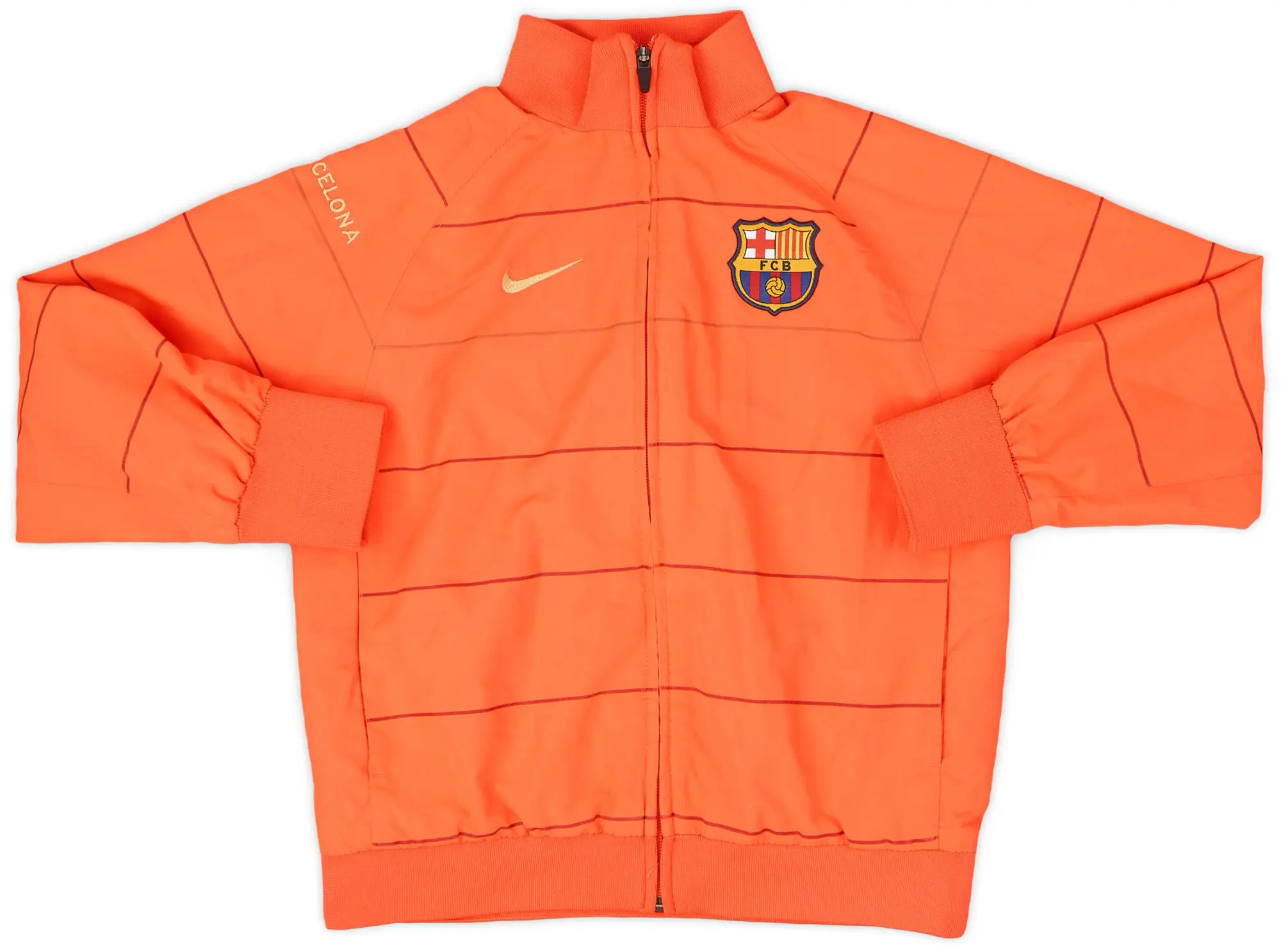 2008-09 Barcelona Nike Track Jacket - 8/10 - (S.Boys)