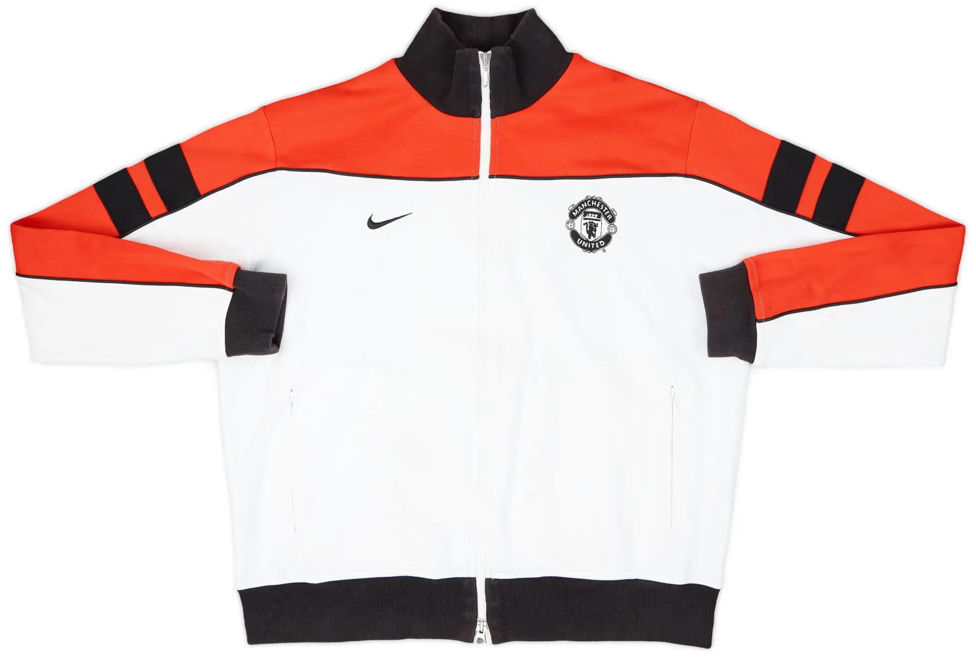 2005-06 Manchester United Nike Track Jacket - 7/10 - (L)