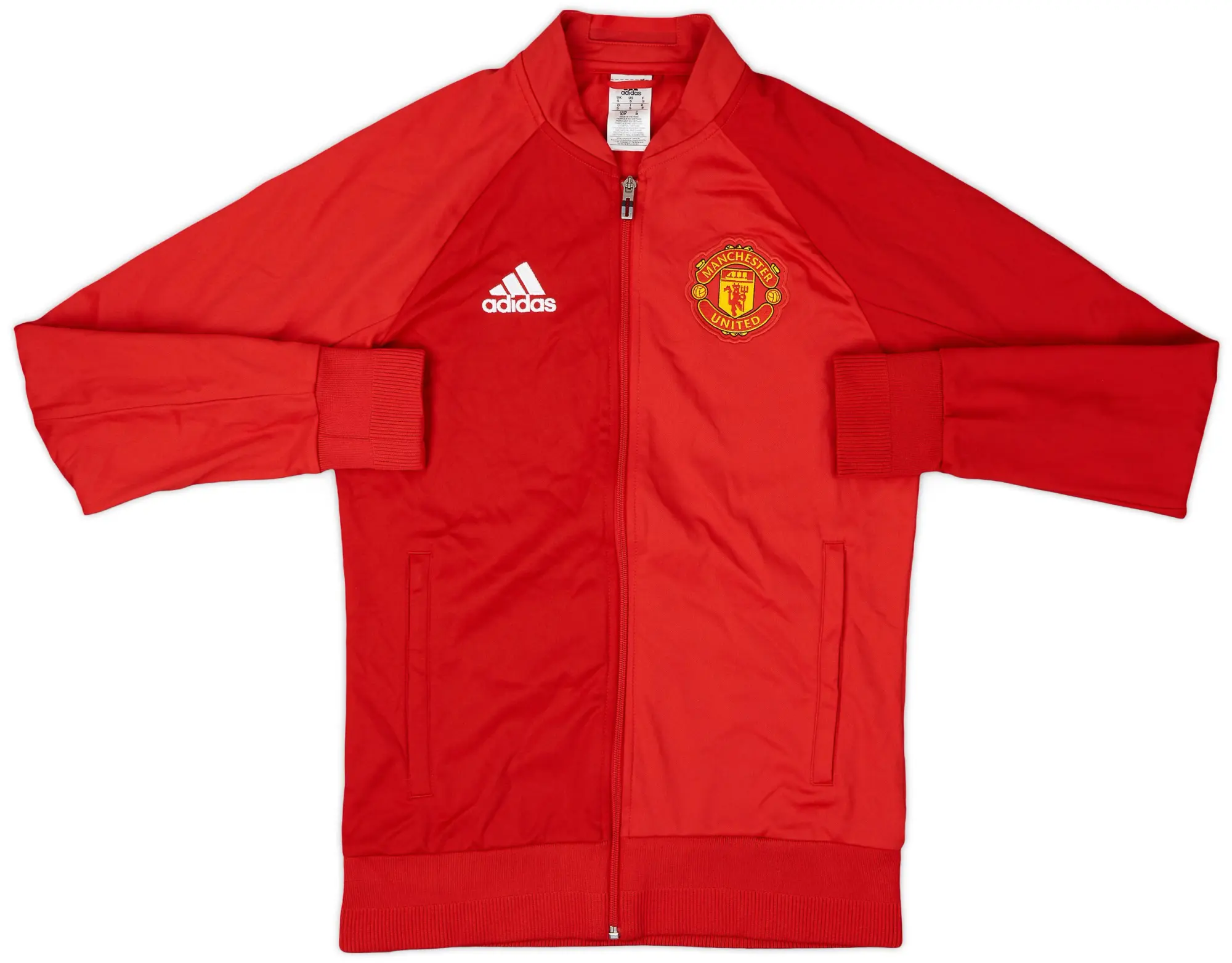 2016-17 Manchester United adidas Track Jacket - 8/10 - (S)