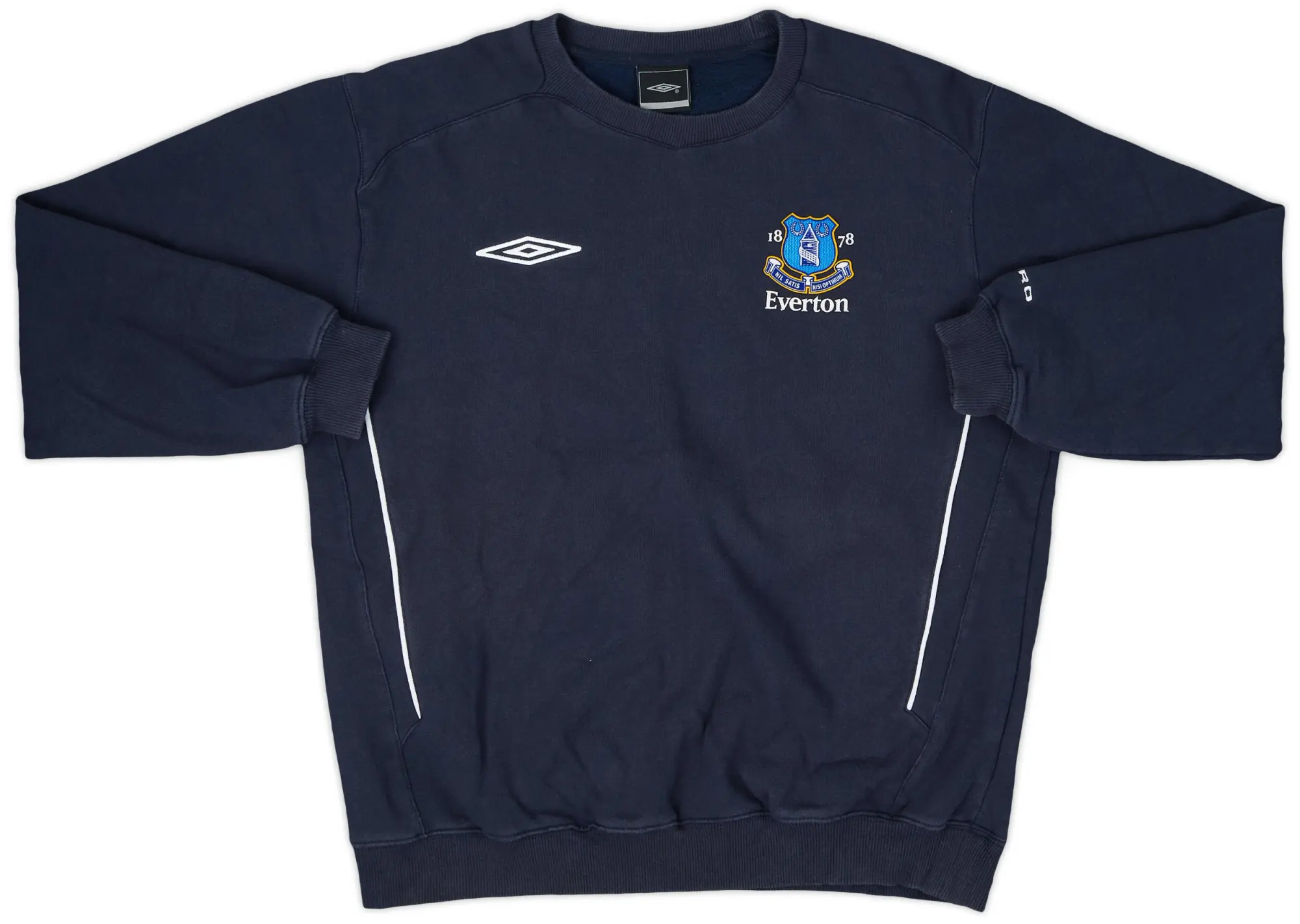 2007-08 Everton Umbro Sweat Top - 8/10 - (L)