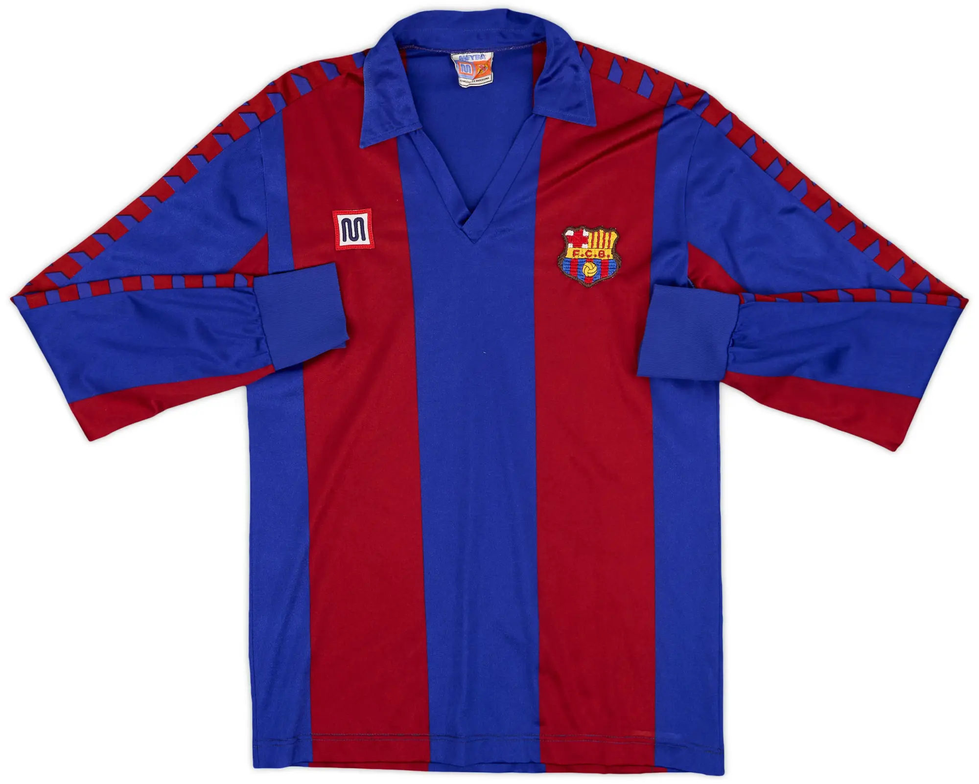 Meyba 1984-89 Barcelona Home L/S Shirt - 8/10 - (XS)